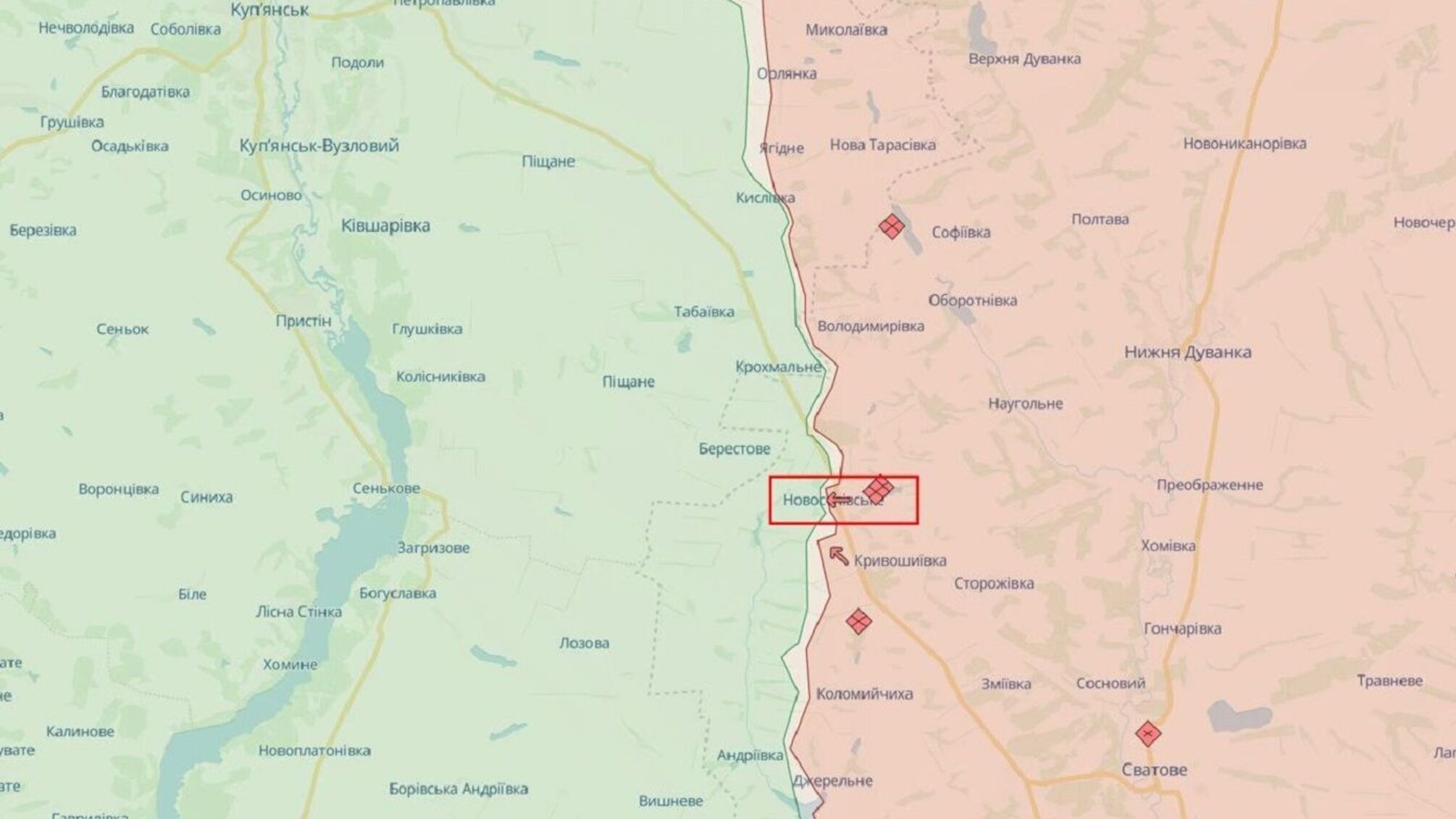 Россияне захватили Новоселовское в Луганской области: село полностью уничтожено, – DeepState