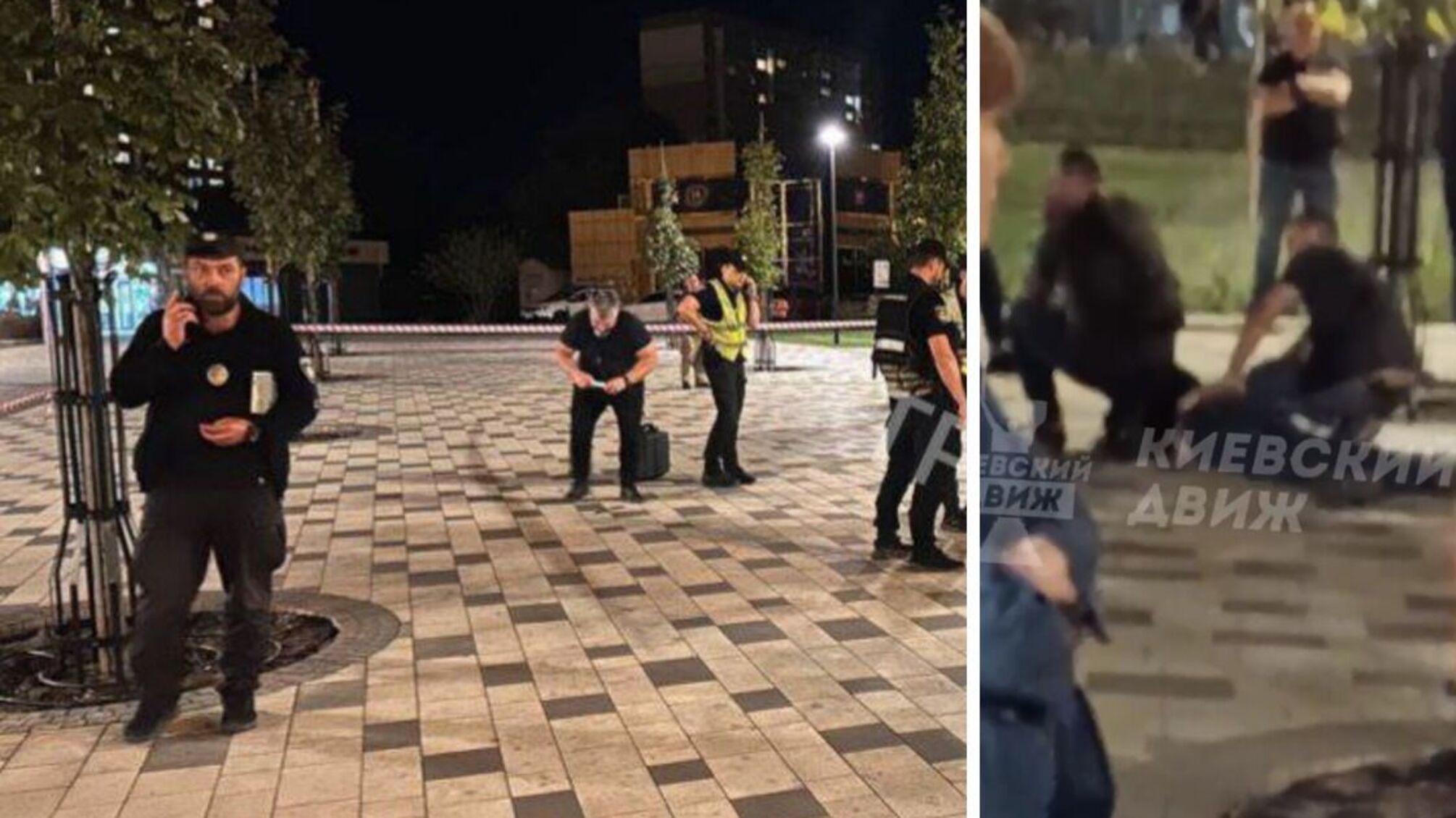 На Оболони в Киеве мужчина ударил ножом полицейского