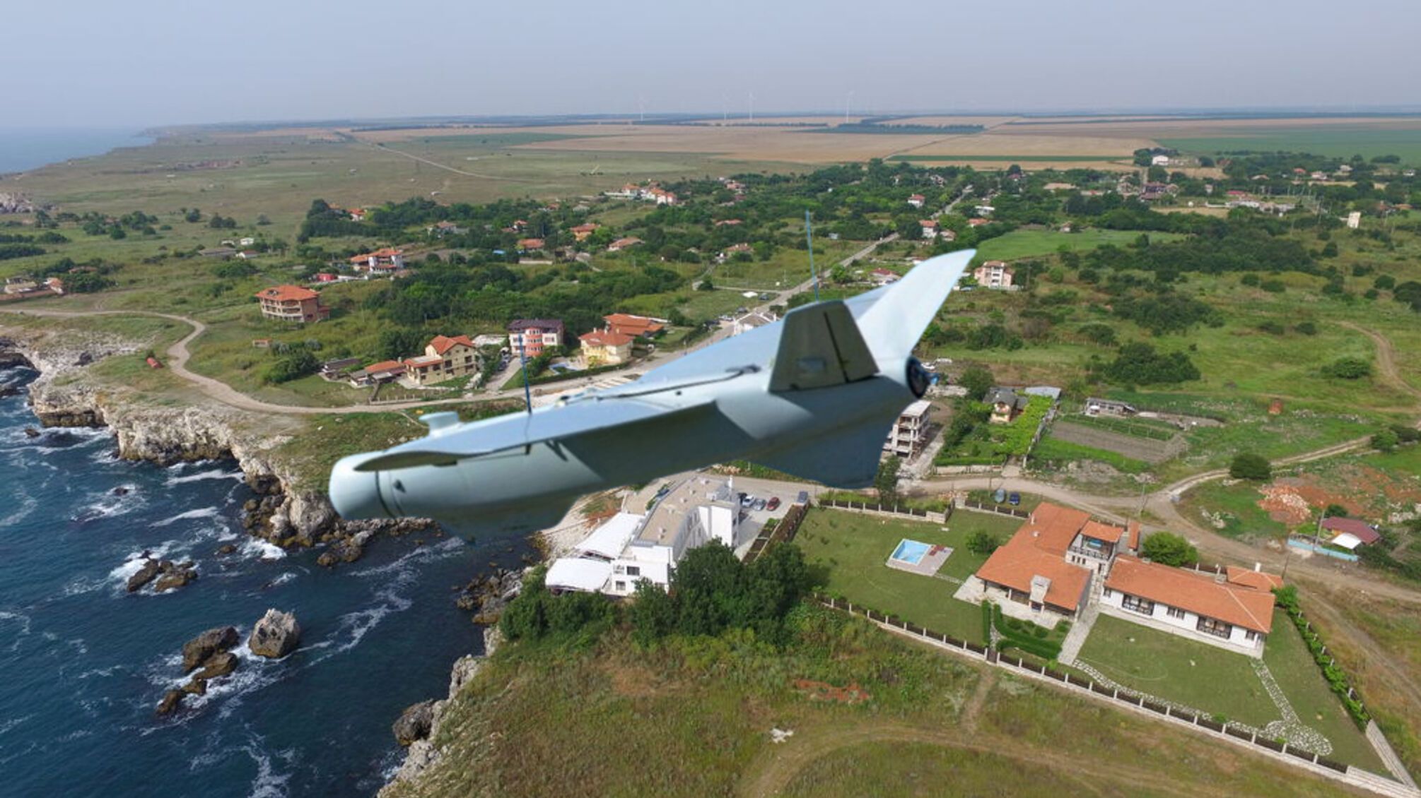 На узбережжі в Болгарії знайшли уламки невідомого дрона з боєприпасом