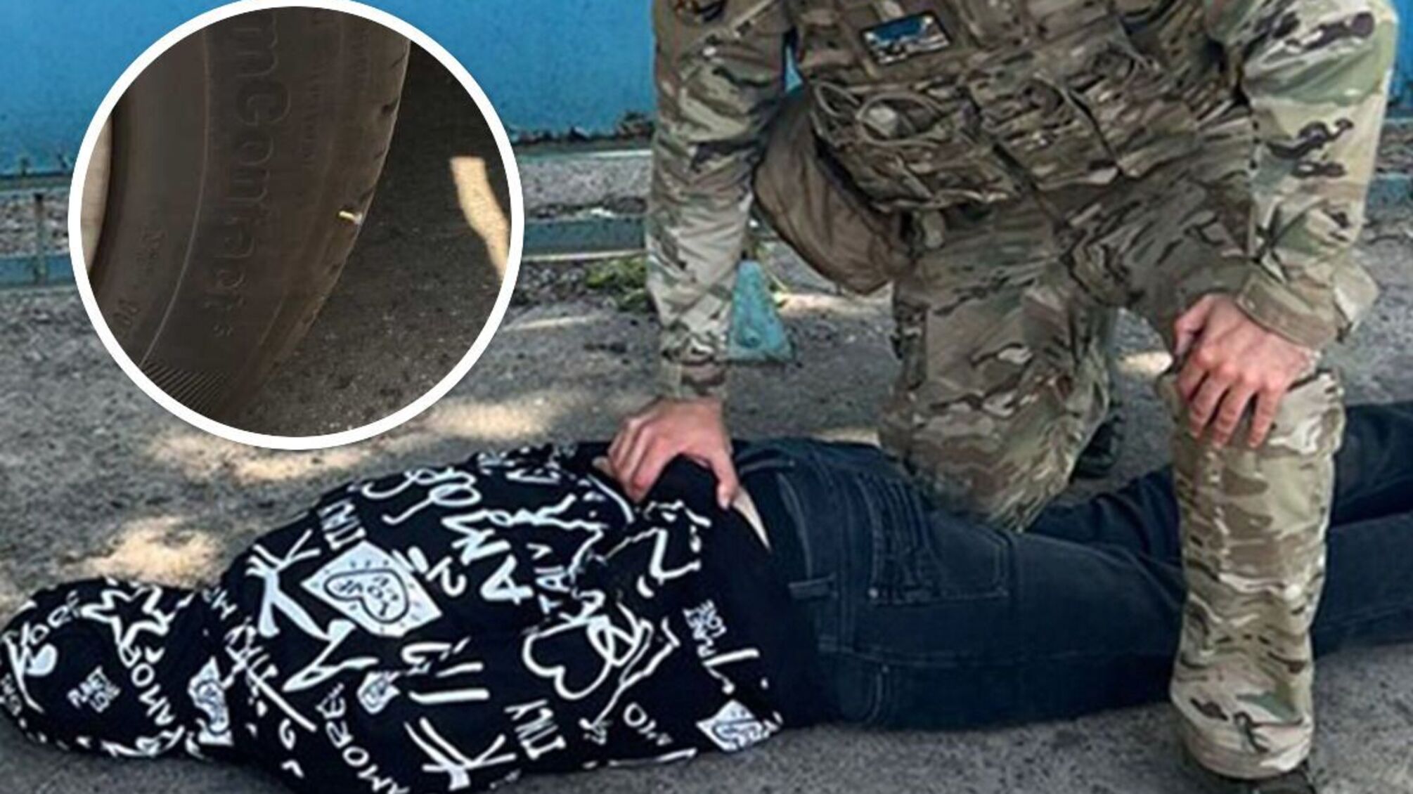 Чоловік розкидав саморізи аби уповільнити рух ЗСУ