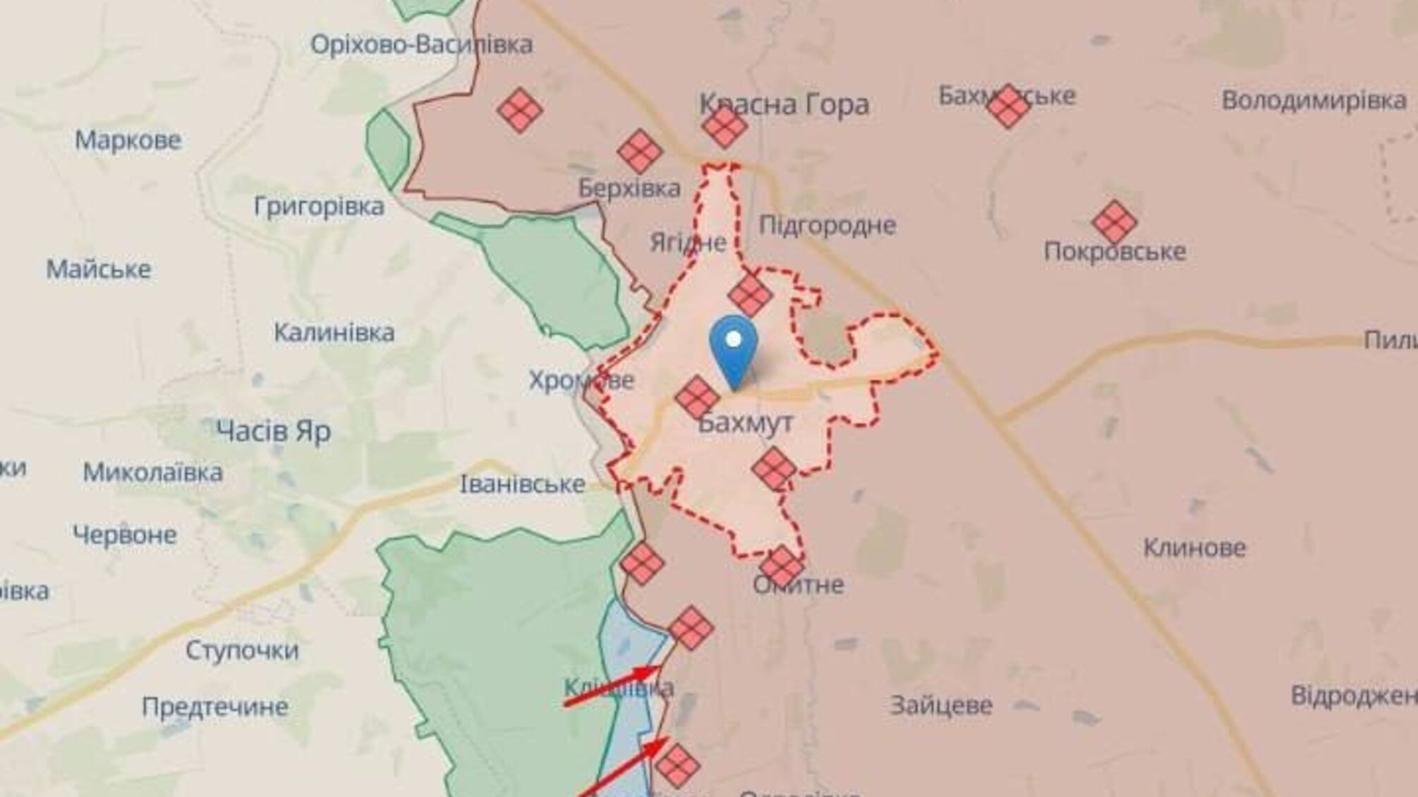 ВСУ пробили линию обороны россиян на Бахмутском направлении, - Сырский