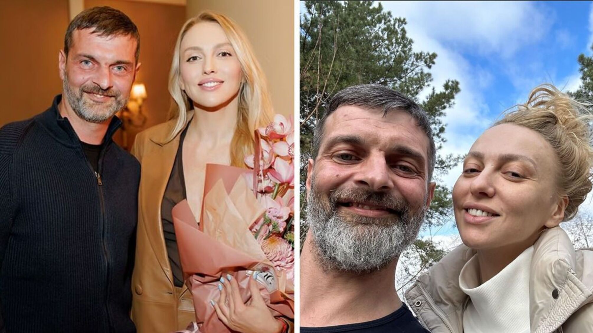 Ольга Полякова та захисник 'Азовсталі' Михайло Діанов: відповіді на чутки про роман