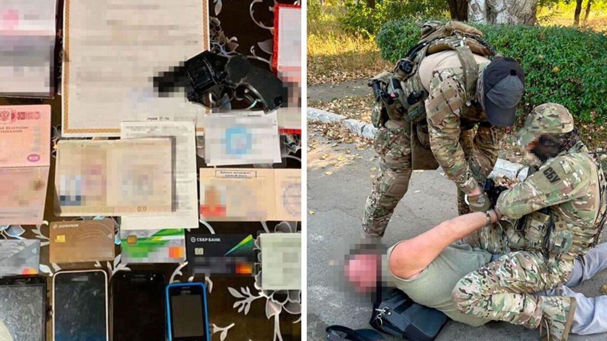 В Николаевской области правоохранители Службы безопасности задержали агентов российского ГРУ