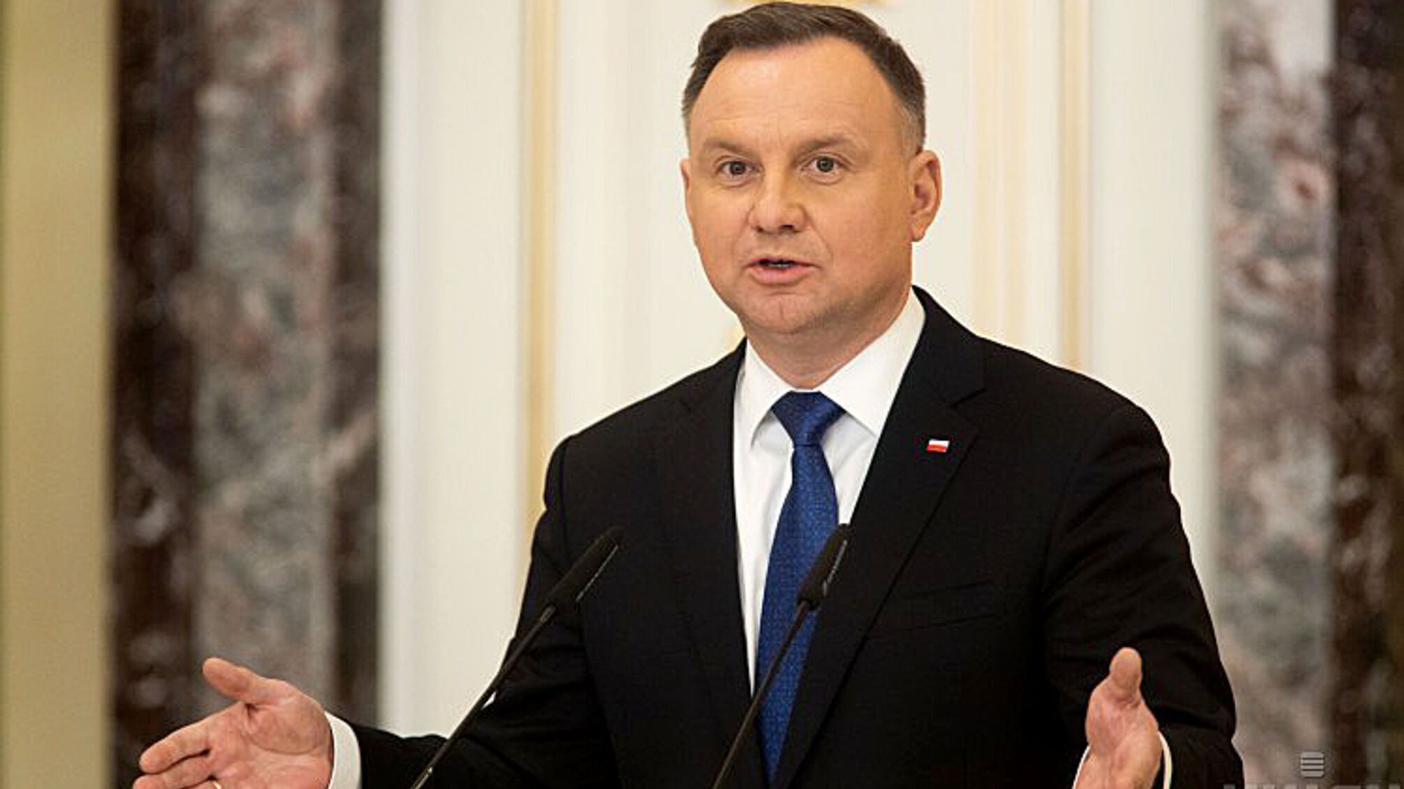 Президент Польщі Дуда назвав Україну 'потопельником', який тягне на дно