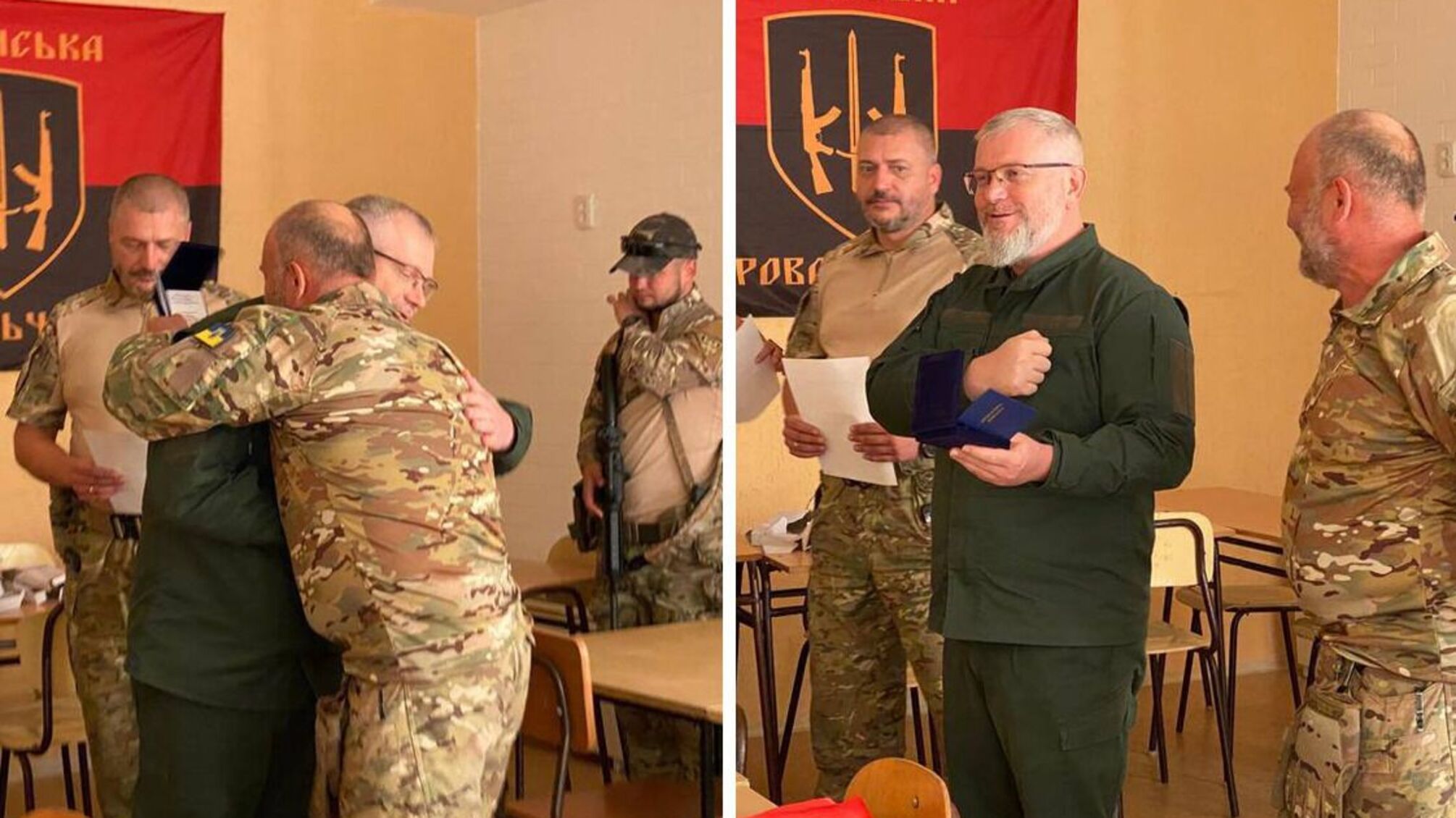 'Награда, которую никогда не надену': Дмитрий Ярош вручил Вилкулу награду Украинской Добровольческой Армии