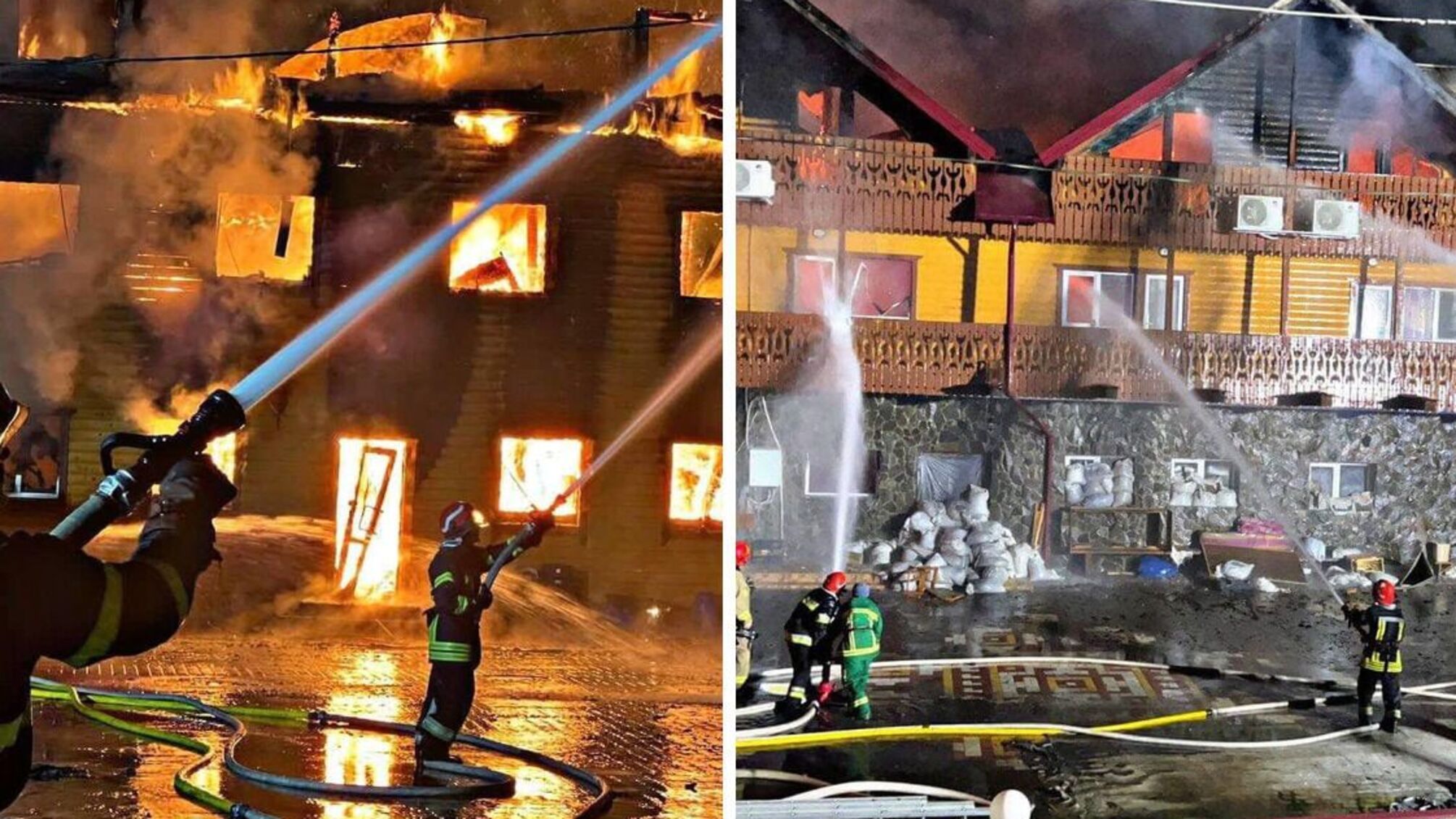 пожежа на дитячому курорті Прикарпаття