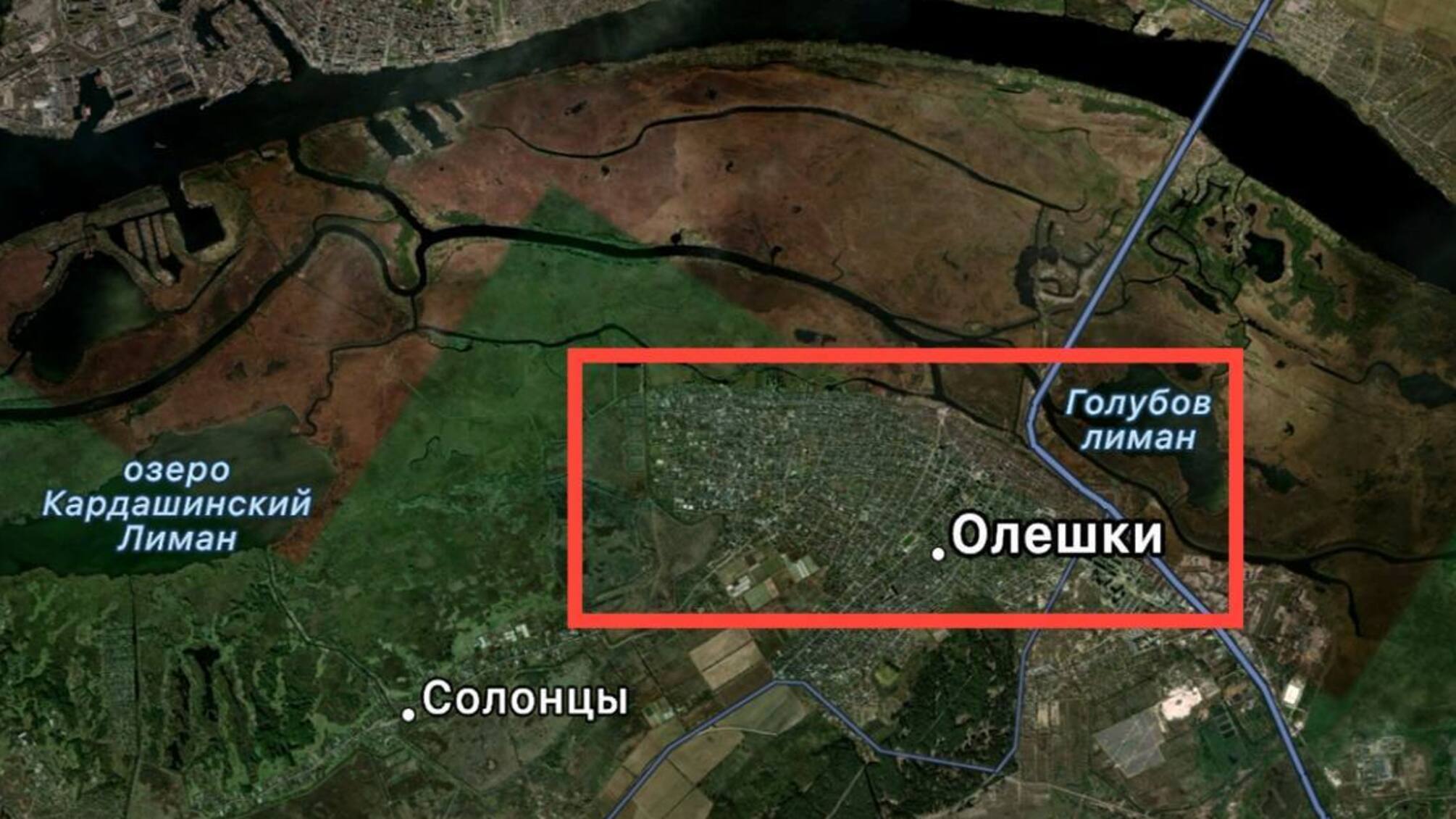 У промисловій зоні міста Олешки вибухи: влучання в БК окупантів