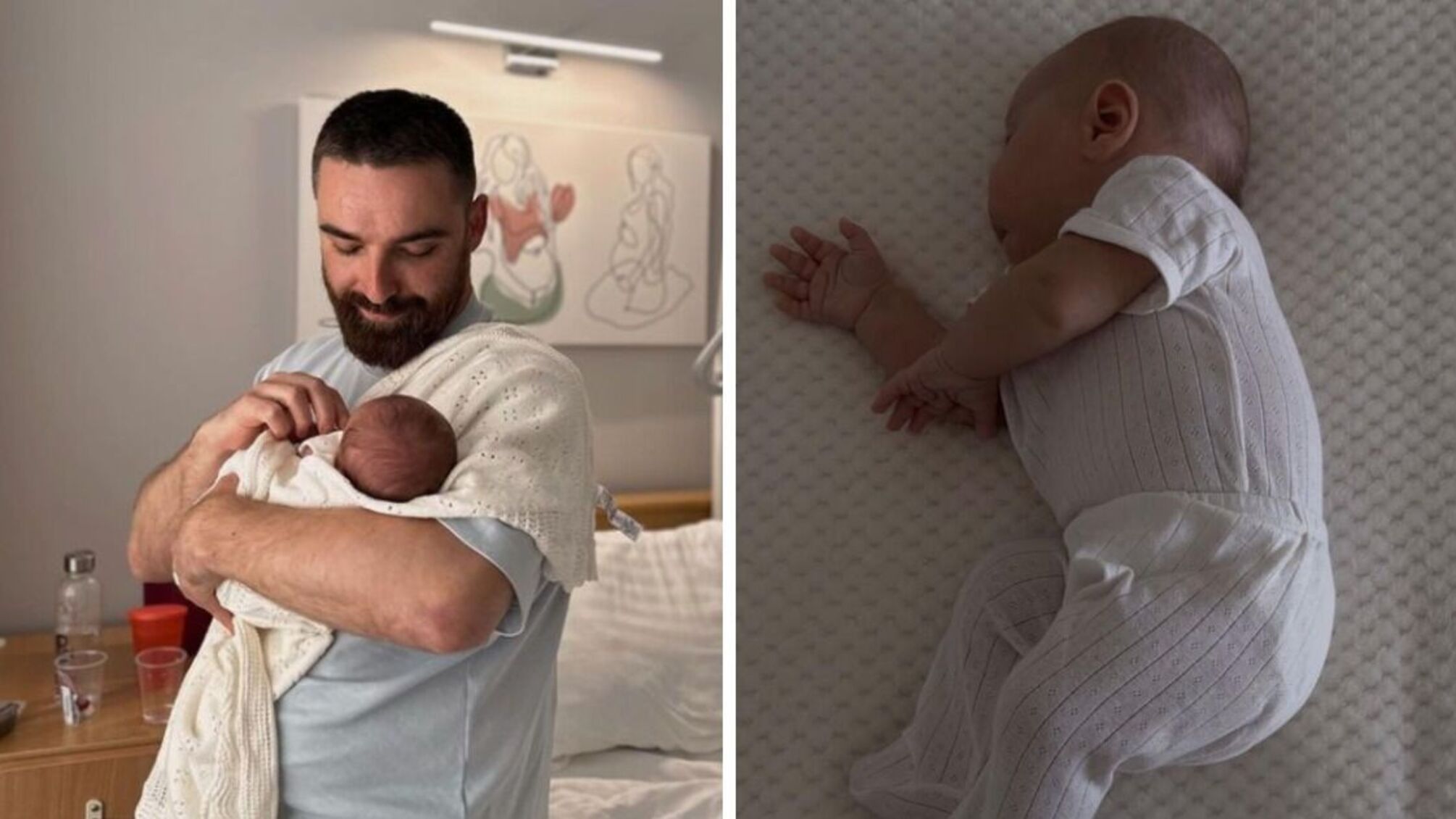 Финалист шоу 'Холостячка' с актрисой Ксенией Мишиной Алексей Тригубенко показал двухмесячного сына Марка