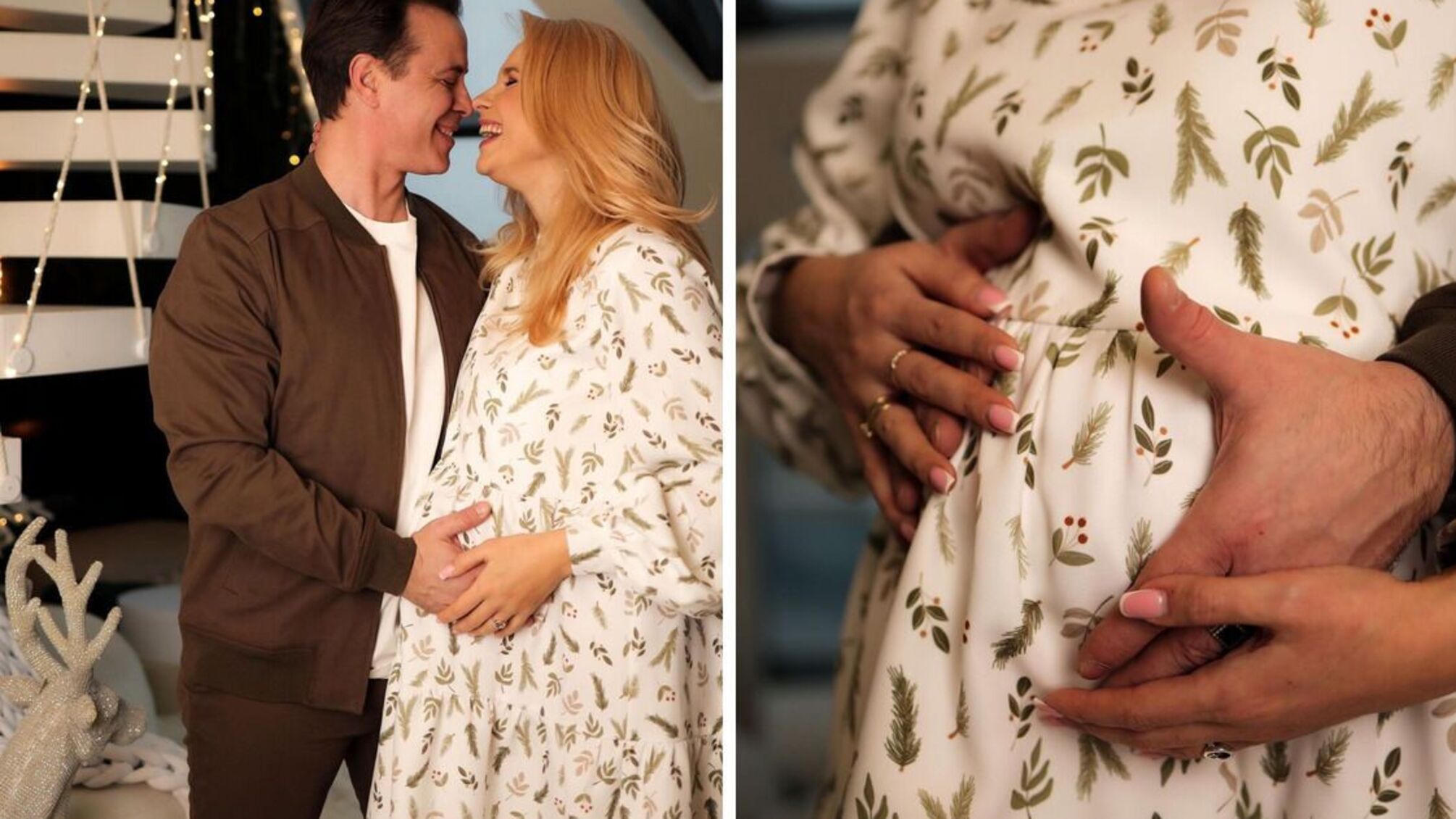 Лилия Ребрик с мужем