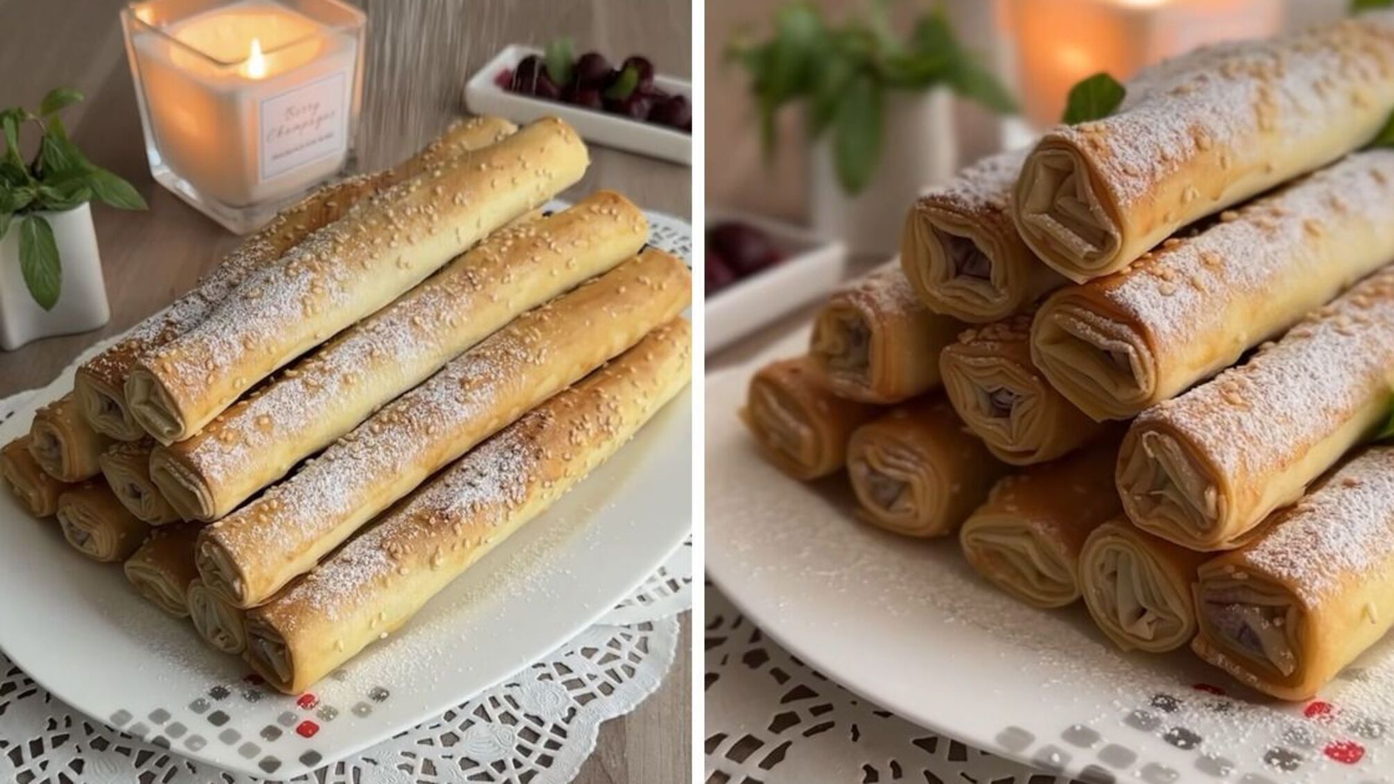 Трубочки с вишней как приготовить