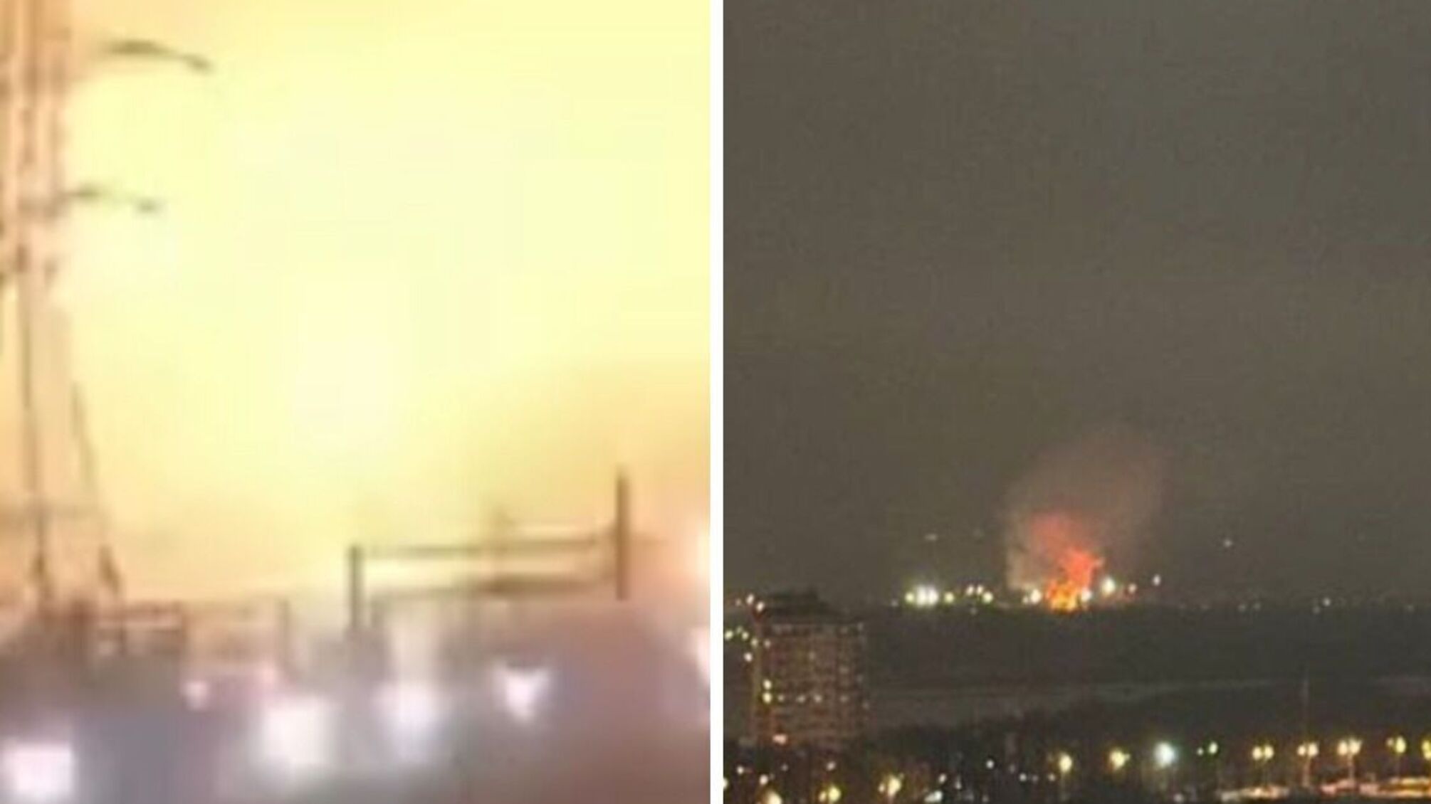 Атака беспилотников в рф