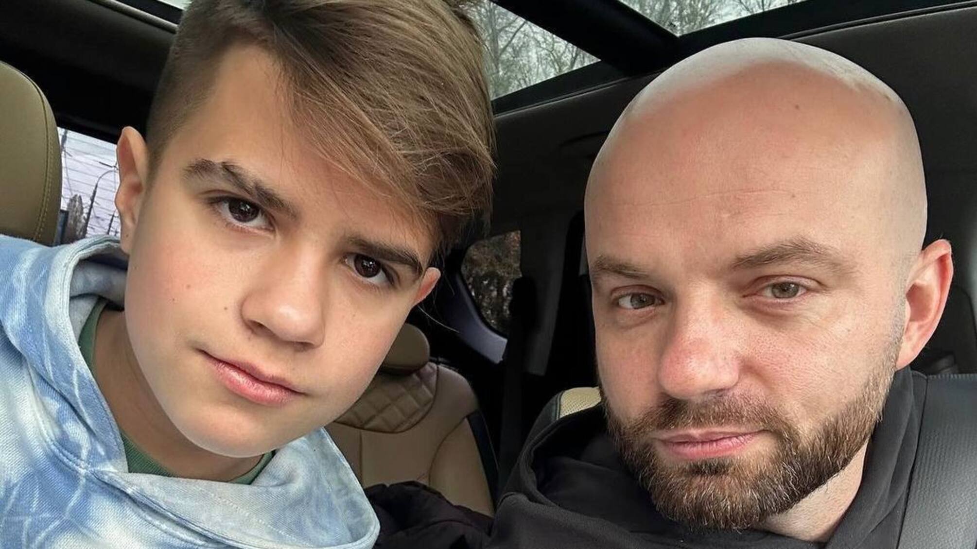 Слава Демин и его сын