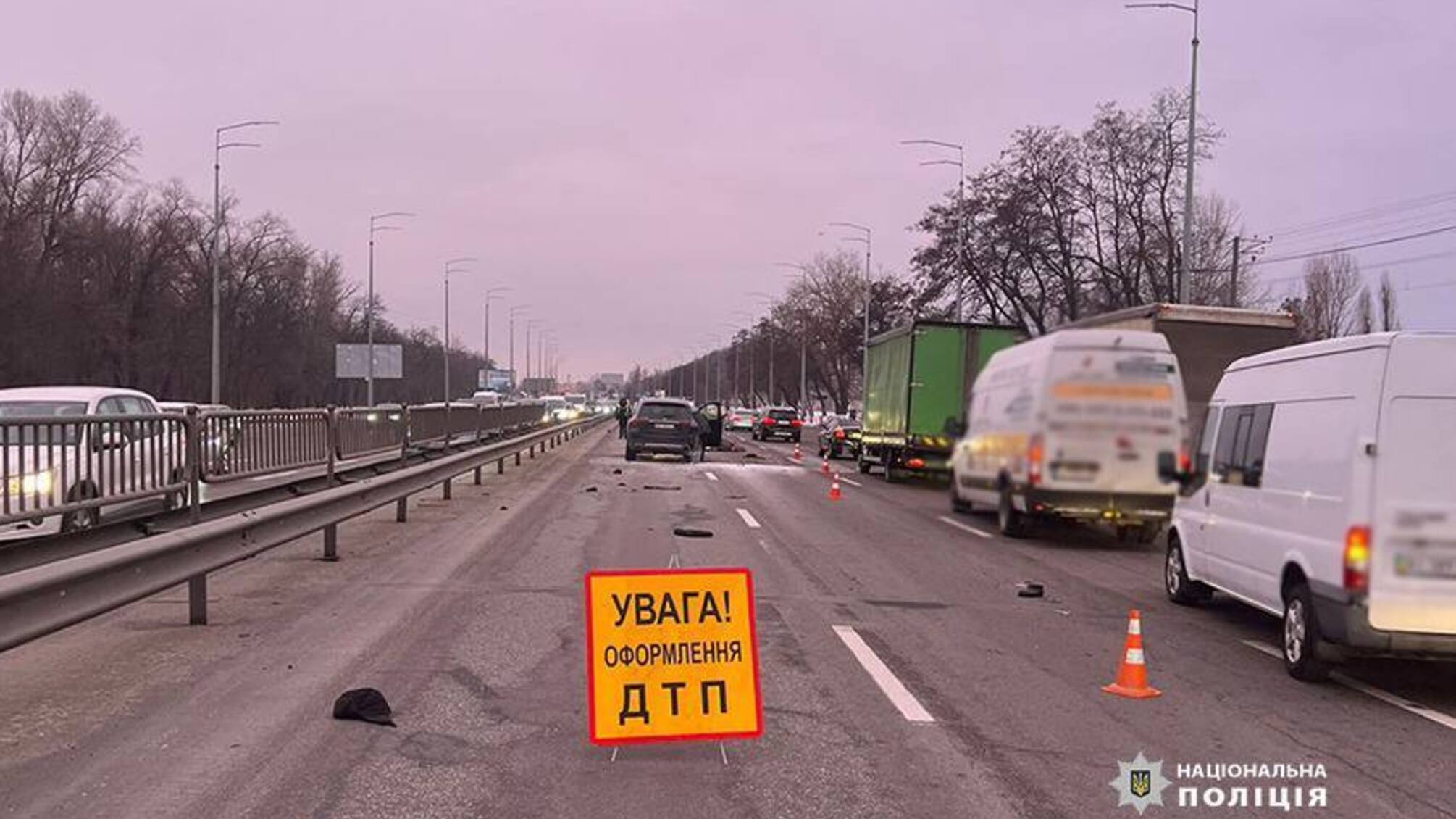 Смертельное ДТП в Киеве: водитель Mercedes сбил пешехода