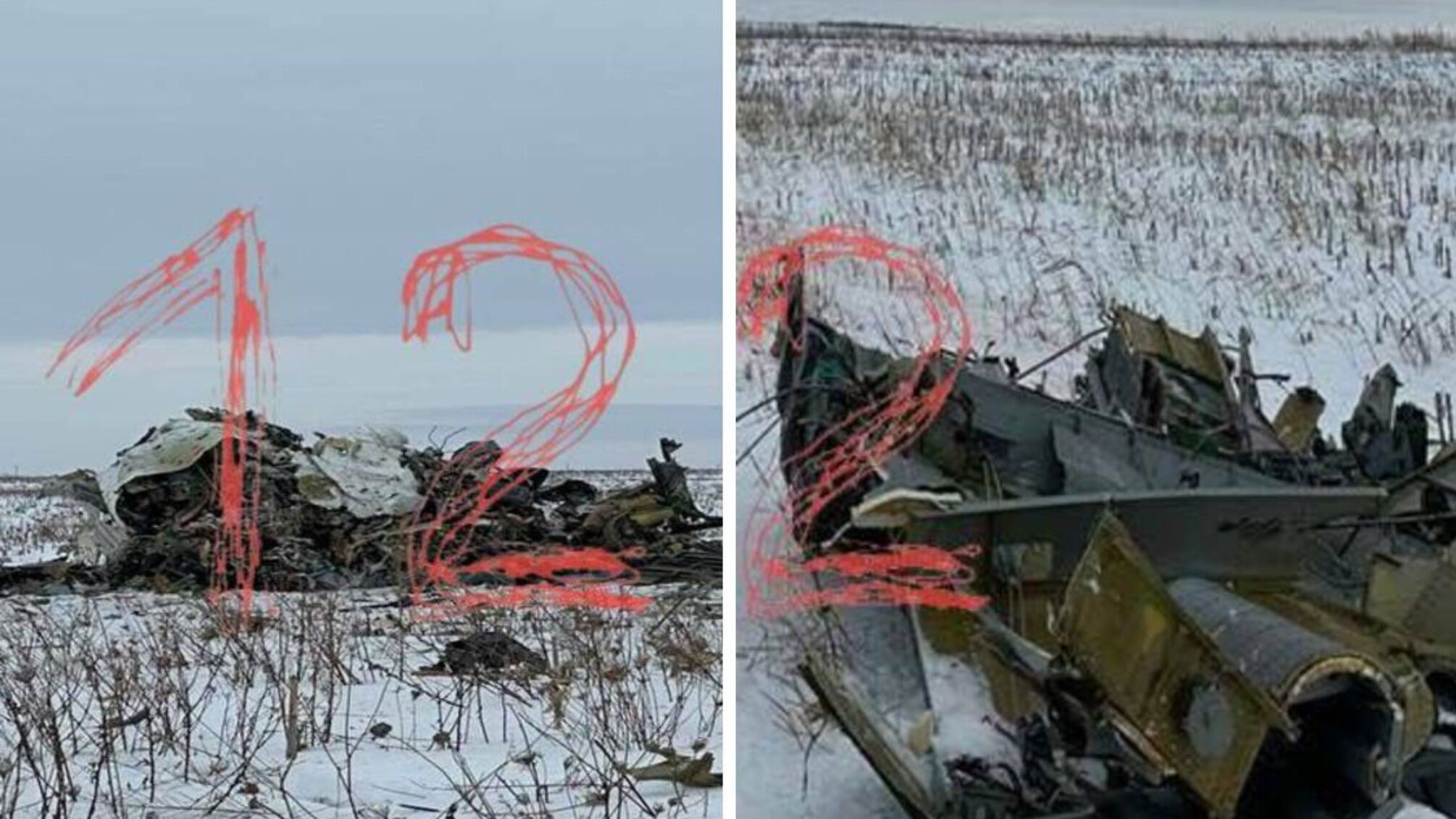 'У нас нет достоверной информации, кто именно находился на борту самолета': Генштаб Отреагировал на падение Ил-76