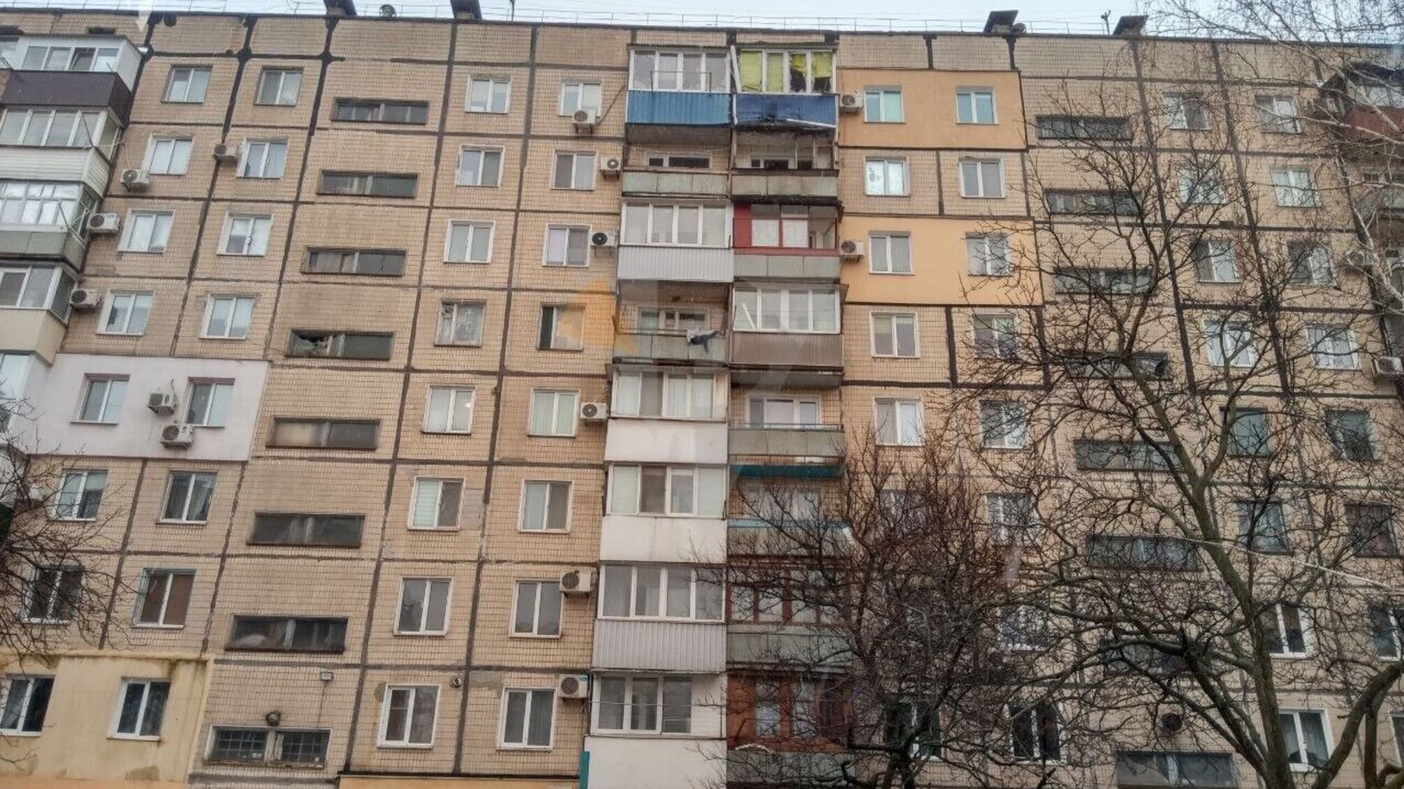 В Терновском районе Кривого Рога жители многоэтажного дома проснулись от взрыва