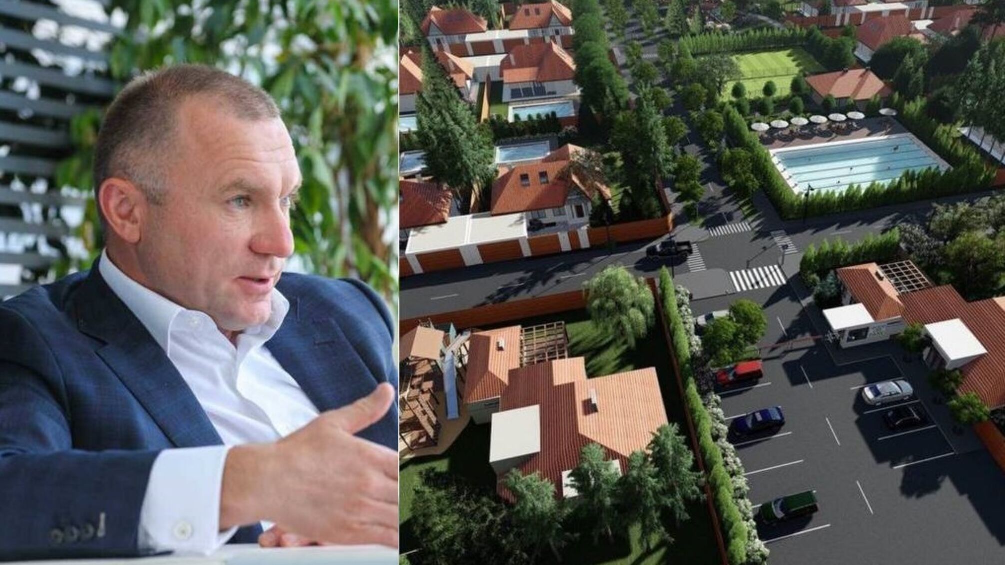 Массово распродают из элитного городка под Киевом.