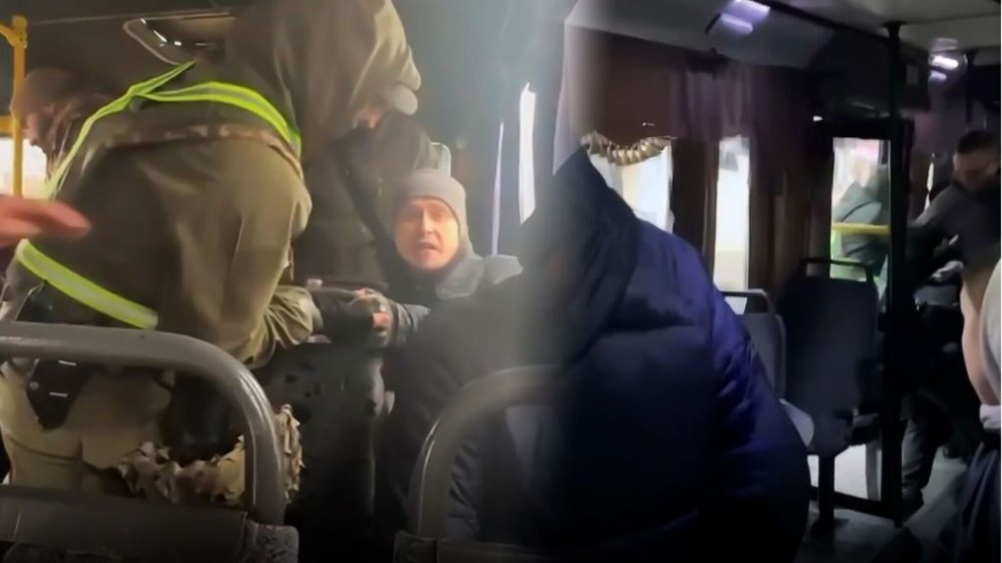 В одеській маршрутці працівники ТЦК знову поскандалили з пасажирами