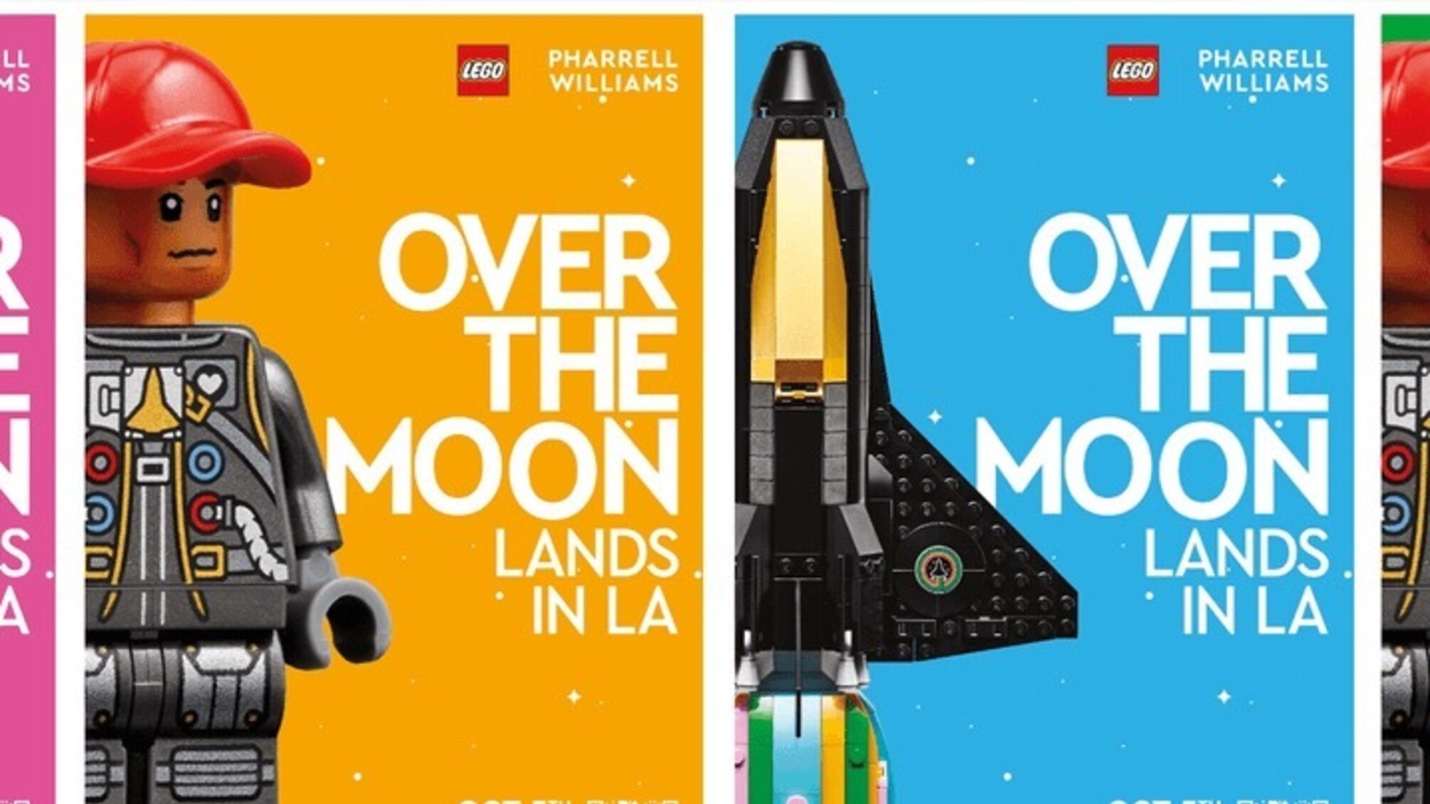 Космическая коллаборация: Фаррел Уильямс и LEGO представляют набор “Over the Moon”