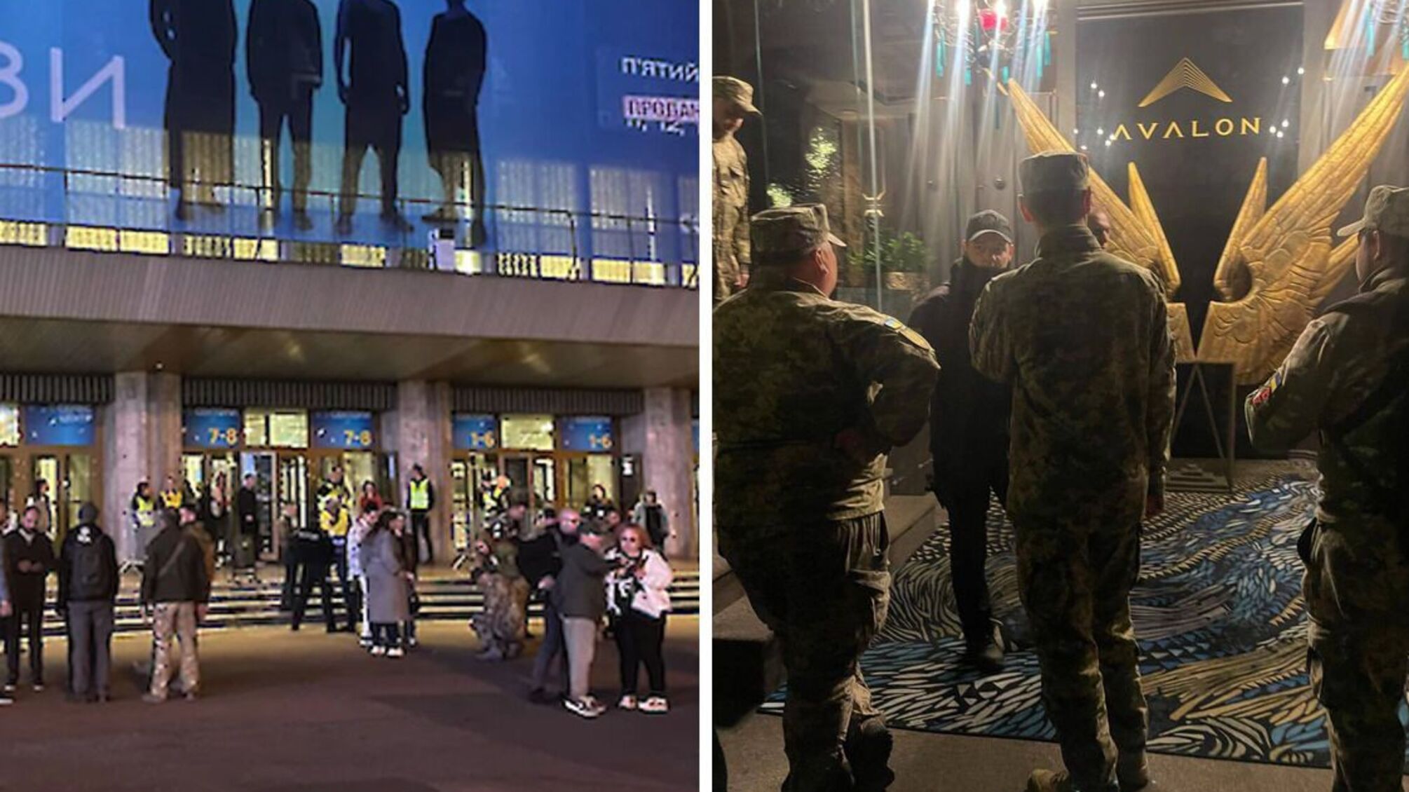ТЦК и полиция устроили рейд в ресторанах Киева и проверили документы мужчин после концерта