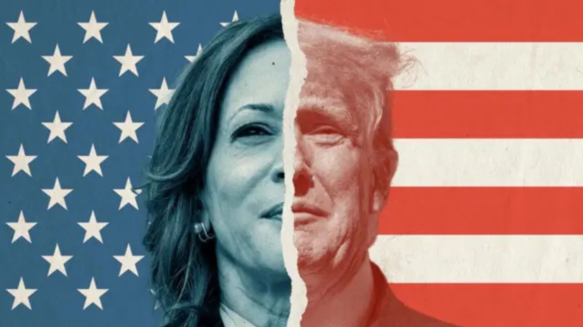 Трамп и Гаррис