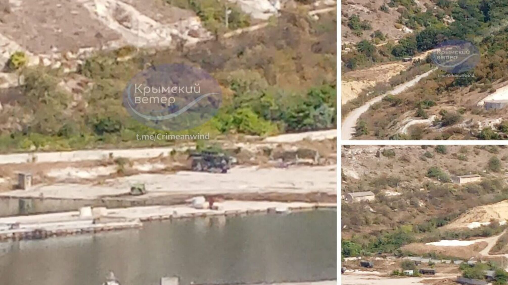 Окупанти в Севастополі маскують паливні сховища і будують захисні споруди