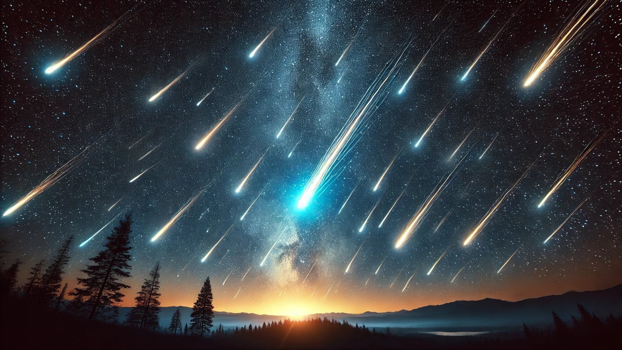 Яскраві метеори зі швидкістю 238 000 км/год