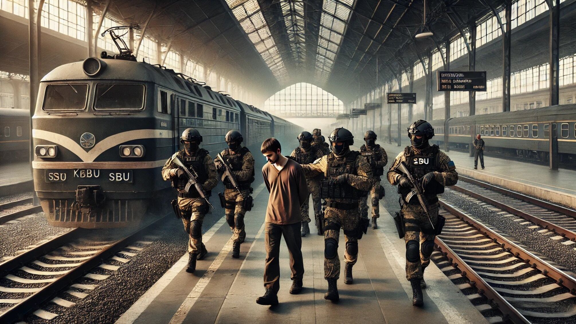 Задержание, задержание Укрзализныця