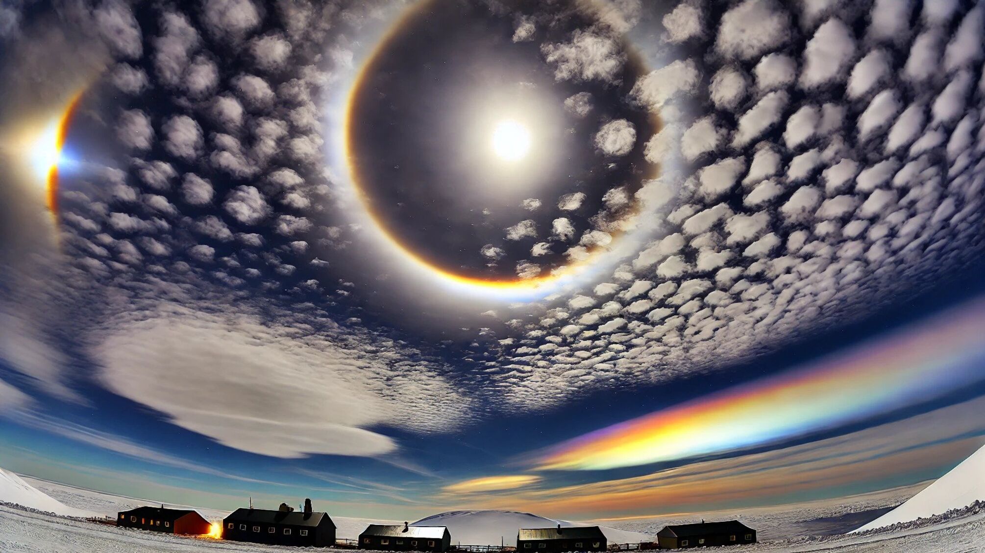 Одновременно два редких явления увидели украинские полярники над 'Вернадским'