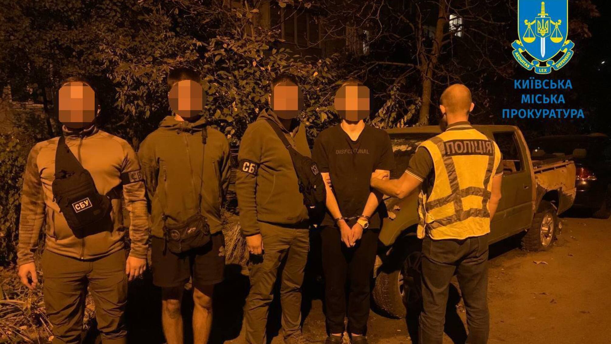 Задержаны четыре человека за поджоги автомобилей военнослужащих