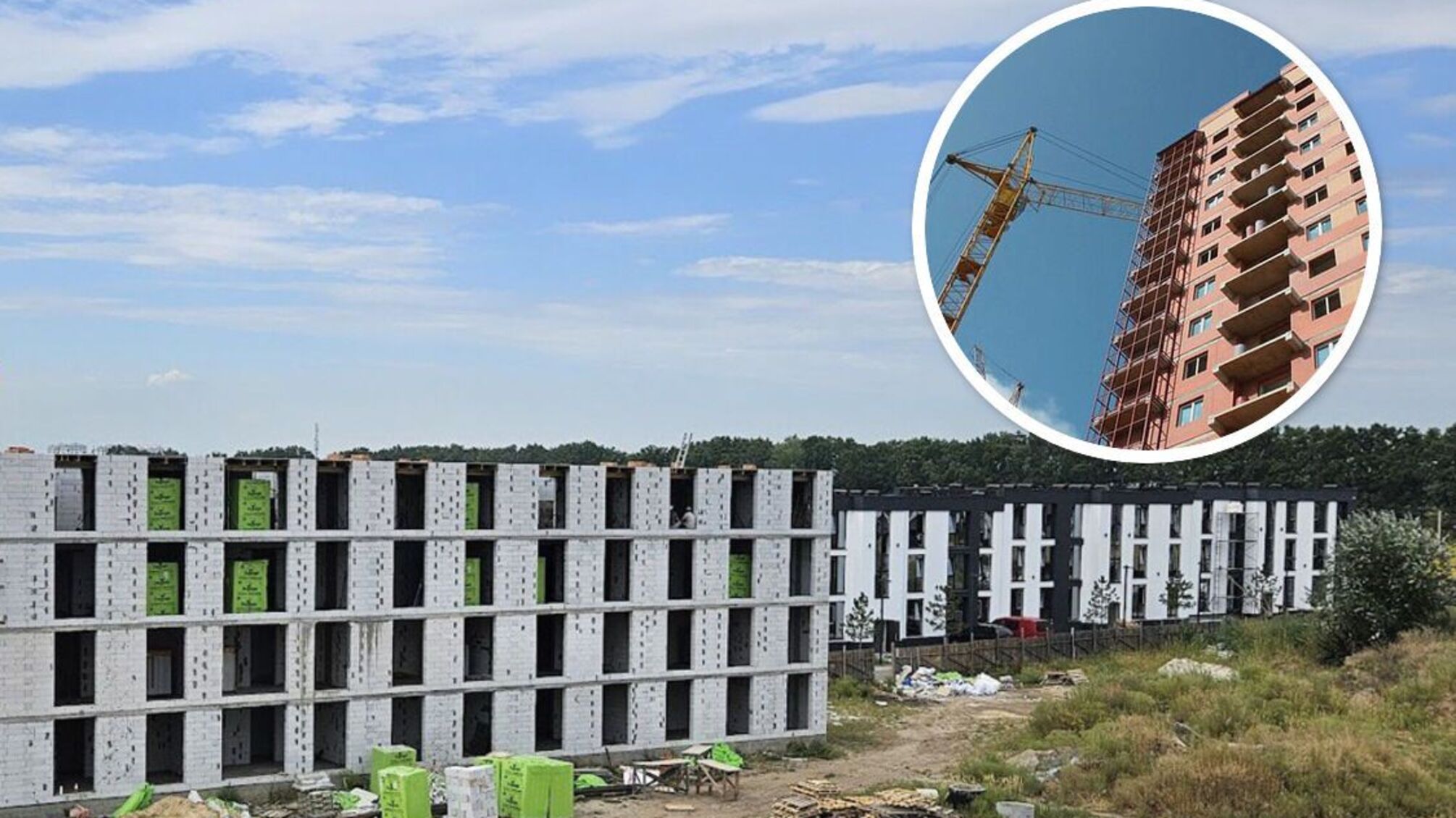 Под Киевом под видом усадьбы строят элитный ЖК на тысячу квартир?