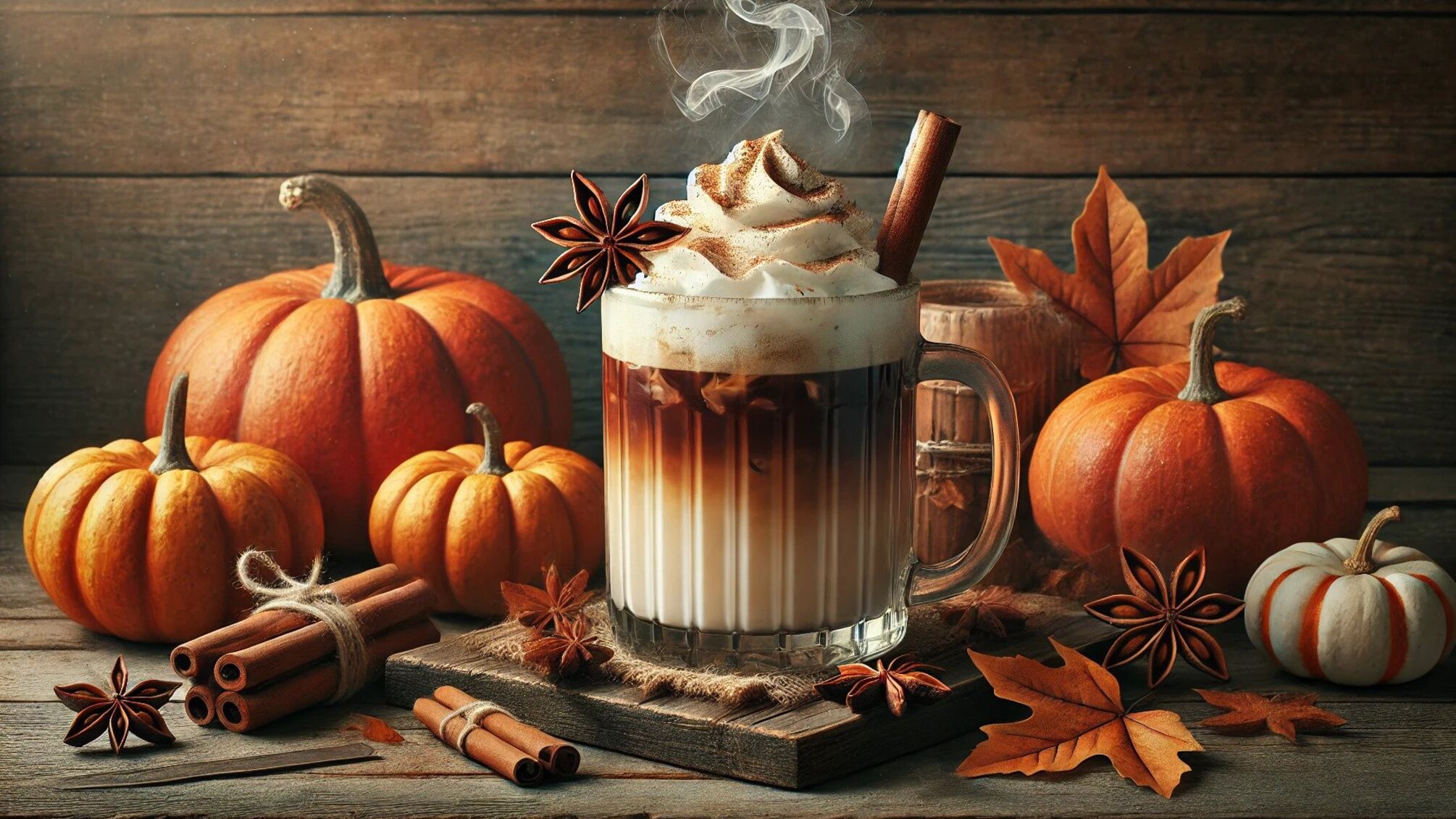 Тыквенный латте собственноручно: согревающий напиток, покоряющий сердца