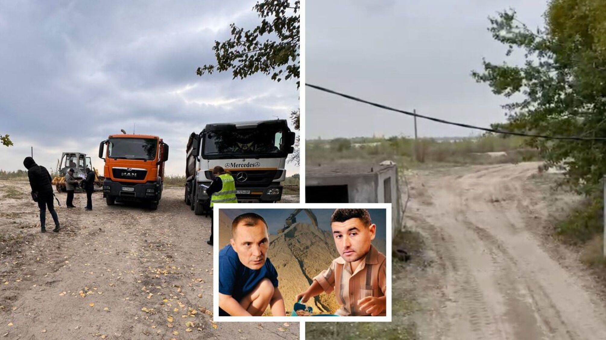 Люди Продивуса и Шапрана укрывают технику и грузовики с песком от ареста?