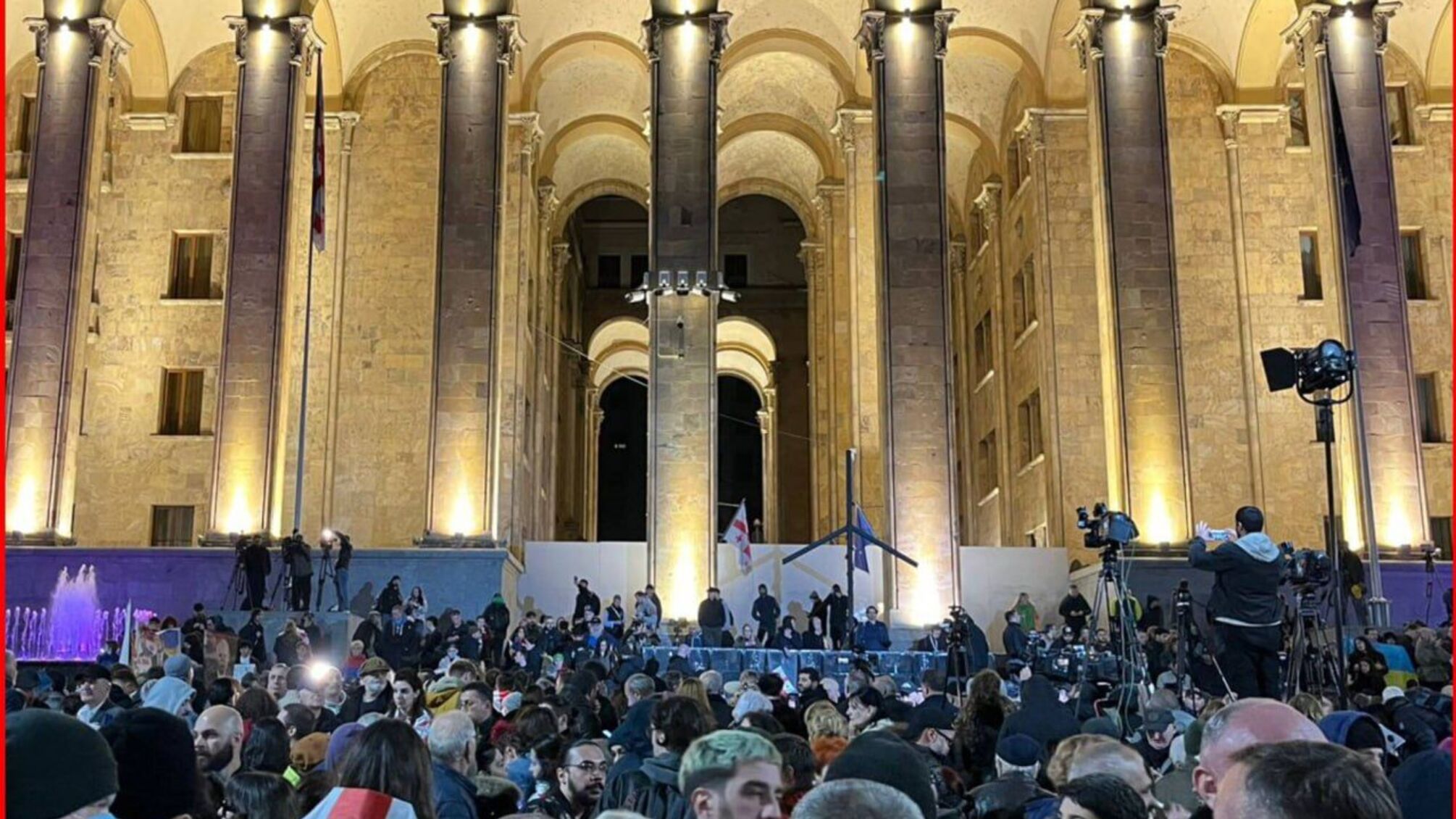 грузия, протесты