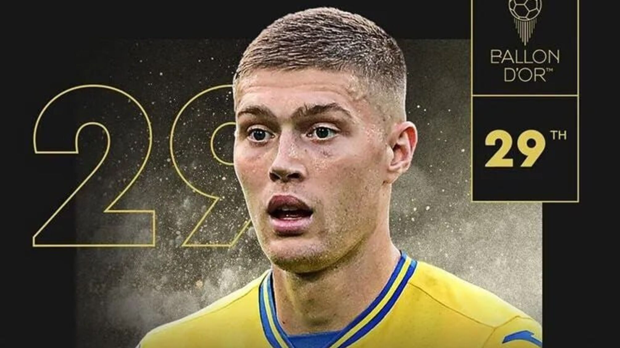 Довбик – первый украинский номинант на 'Золотой мяч' за 18 лет