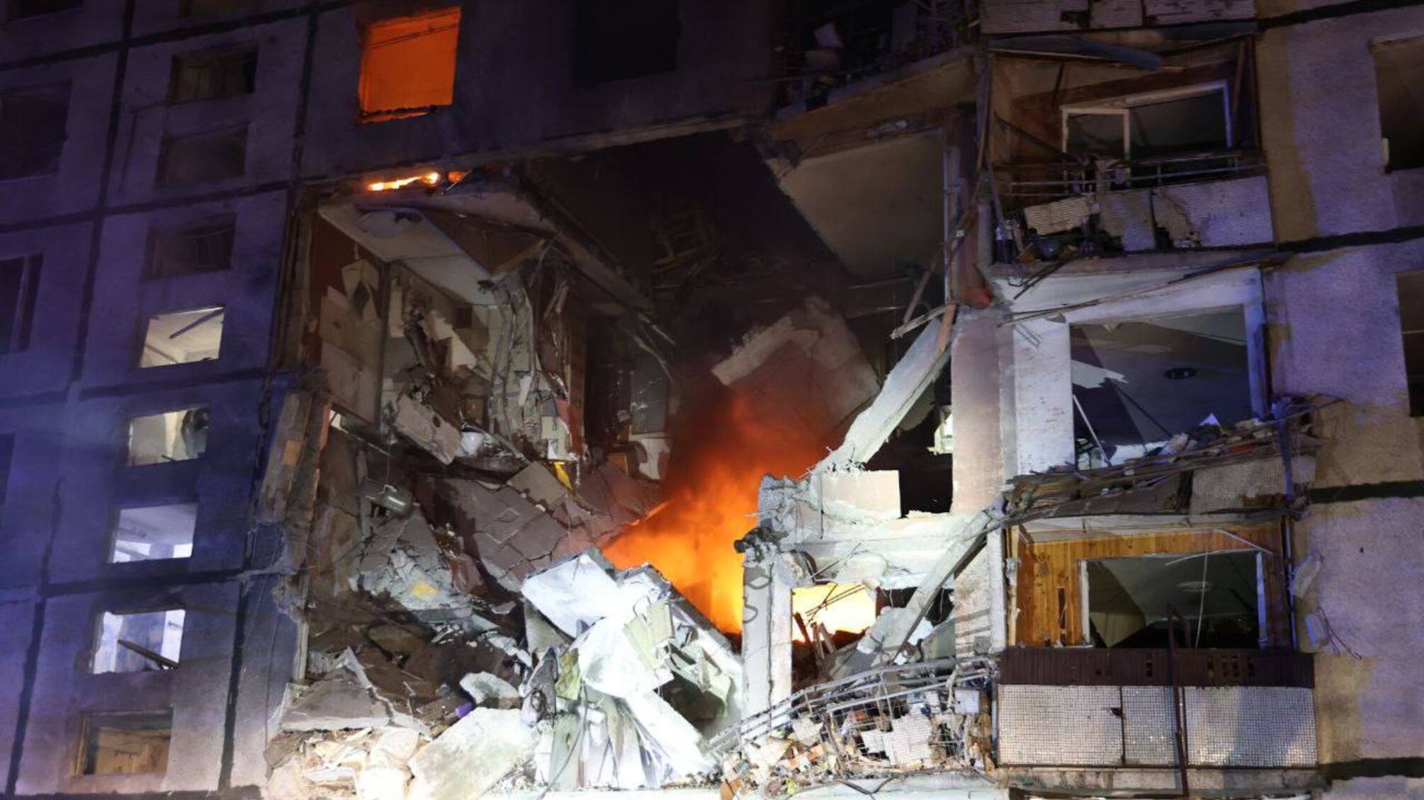 Атака рф на Харків: може статися обвал будинку, одна дитина загинула