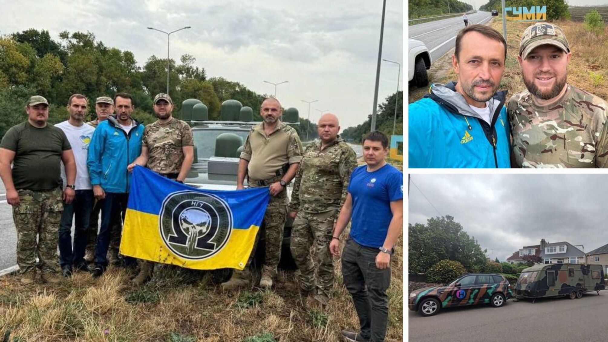 Волонтери передали спецпідрозділу 'Омега' бойове авто з трейлером