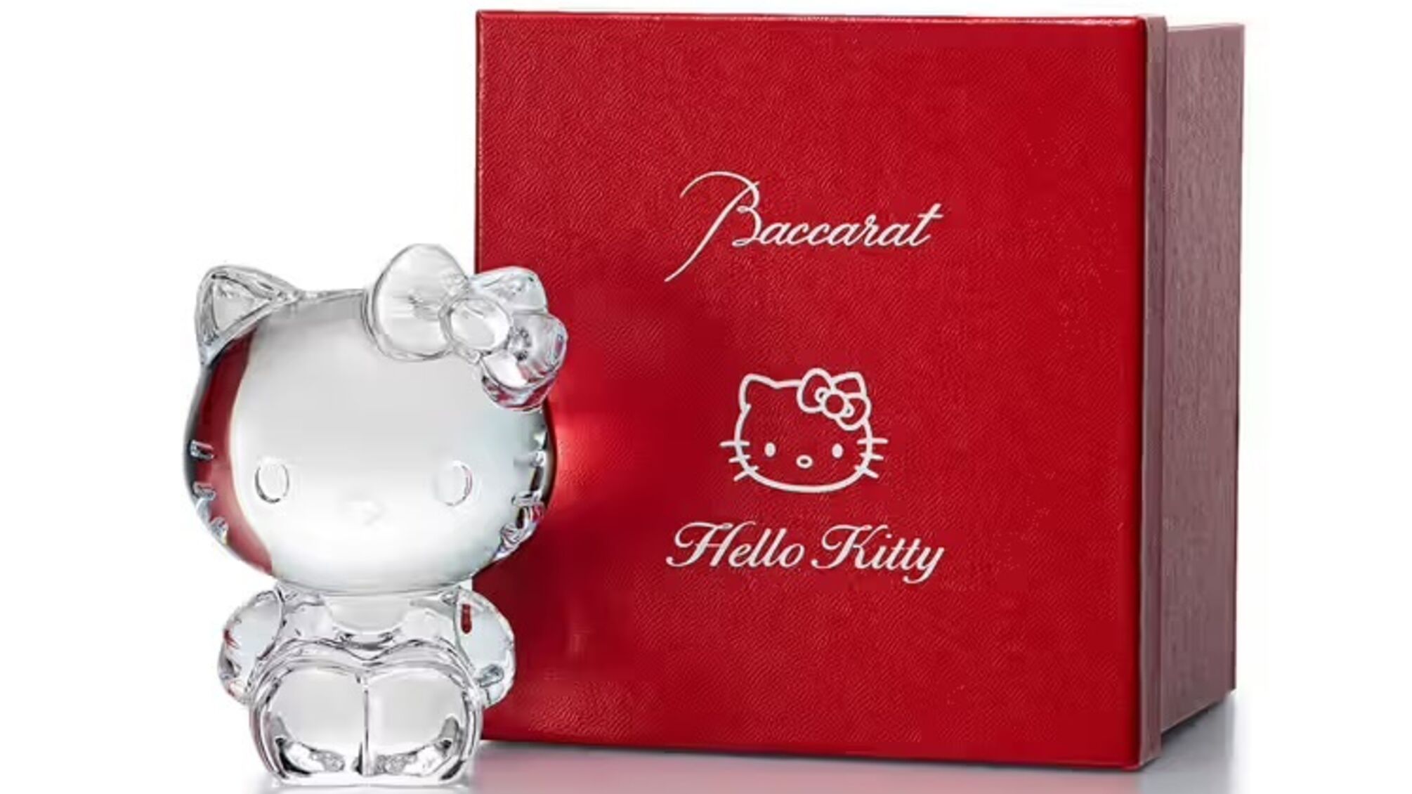 Baccarat випустив лімітовану кришталеву фігурку на честь 50-річчя Hello Kitty