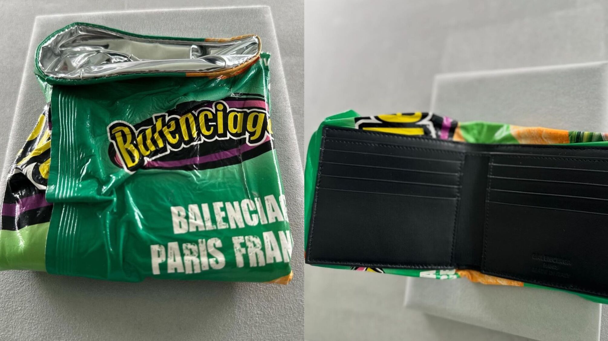 Balenciaga представила новую коллекцию кошельков в стиле пачки чипсов ценой почти в 2000 долларов