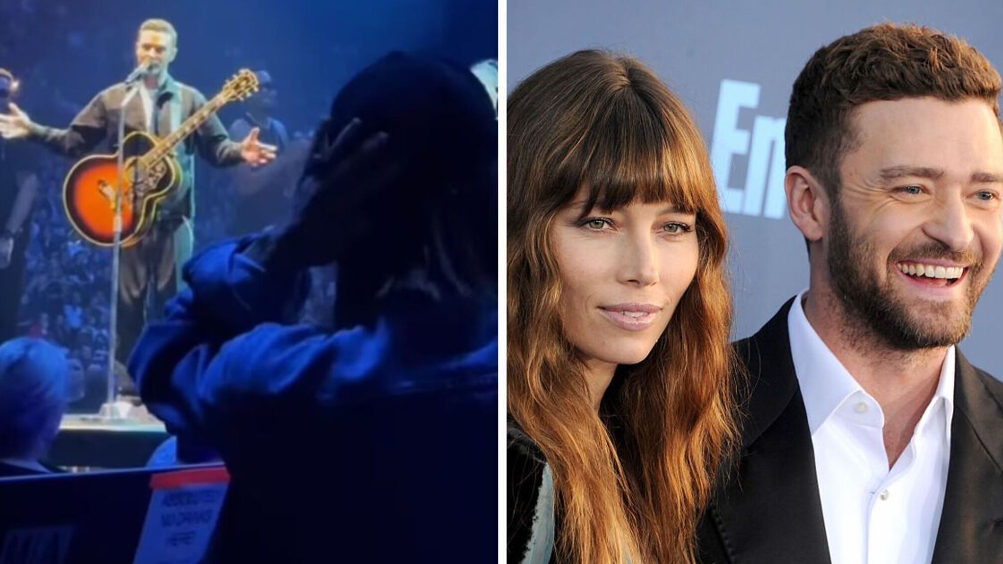 Джастін Тімберлейк поділився романтичними моментами з дружиною на сцені