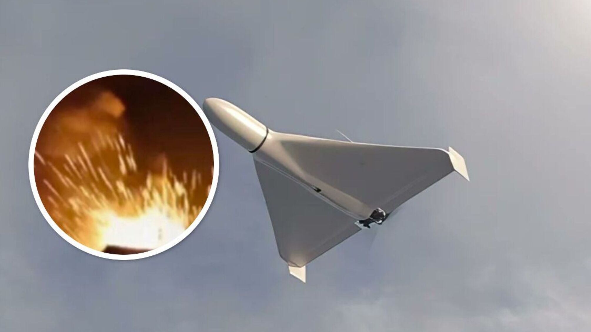 Удар по базе хранения 'Шахедов'