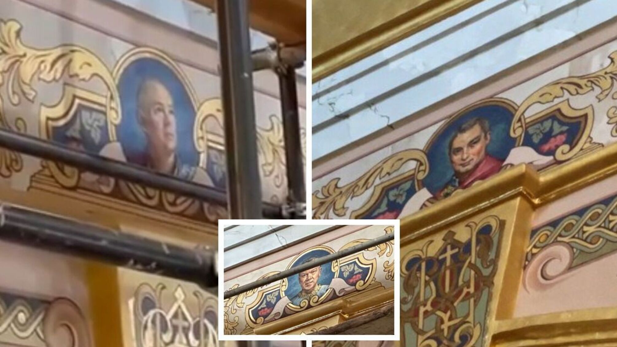 Незвичні фрески: на стінах собору у Луцьку зобразили меценатів