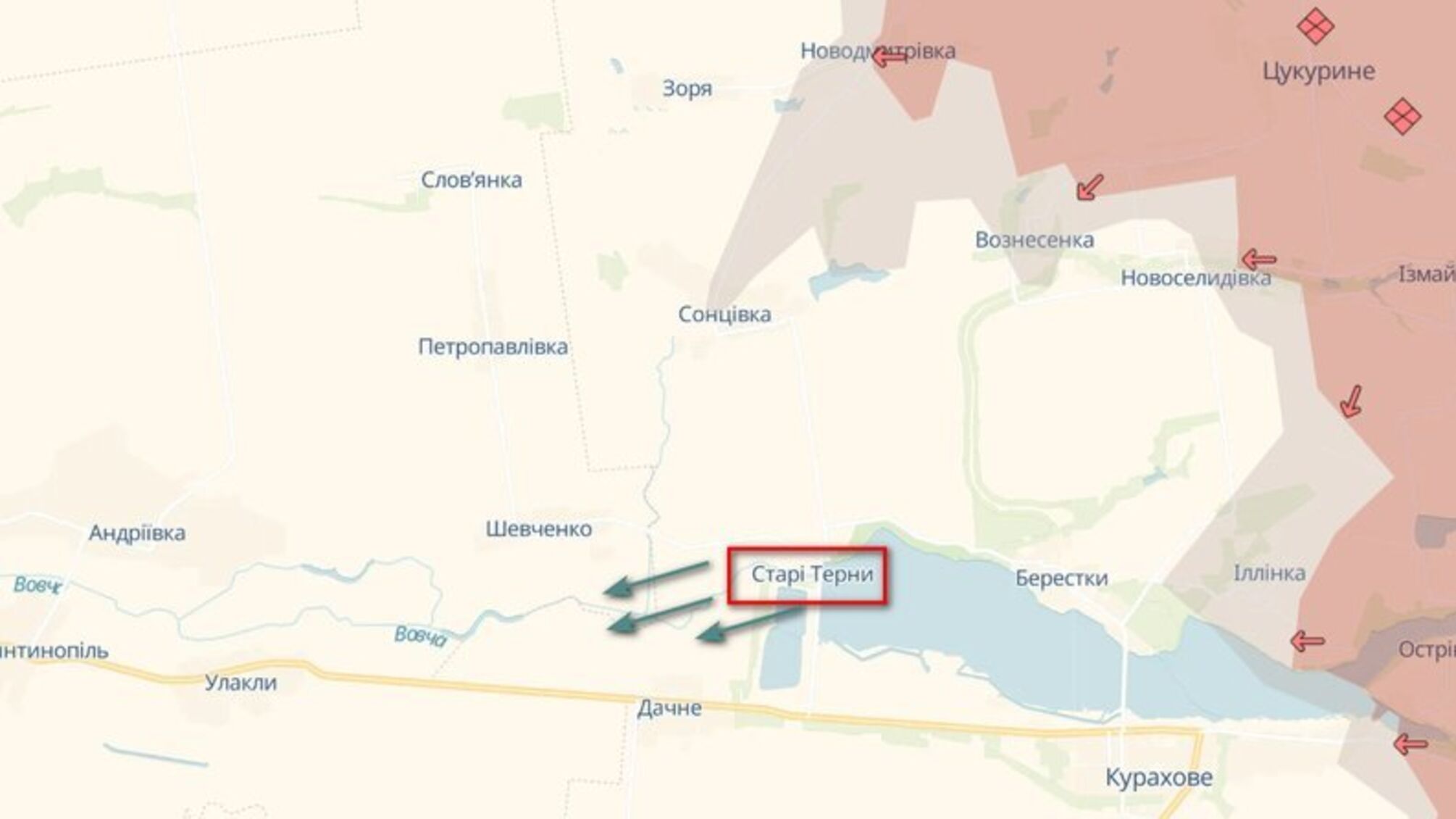 'Йде вода по селах': що відомо про пошкодження дамби Курахівського водосховища