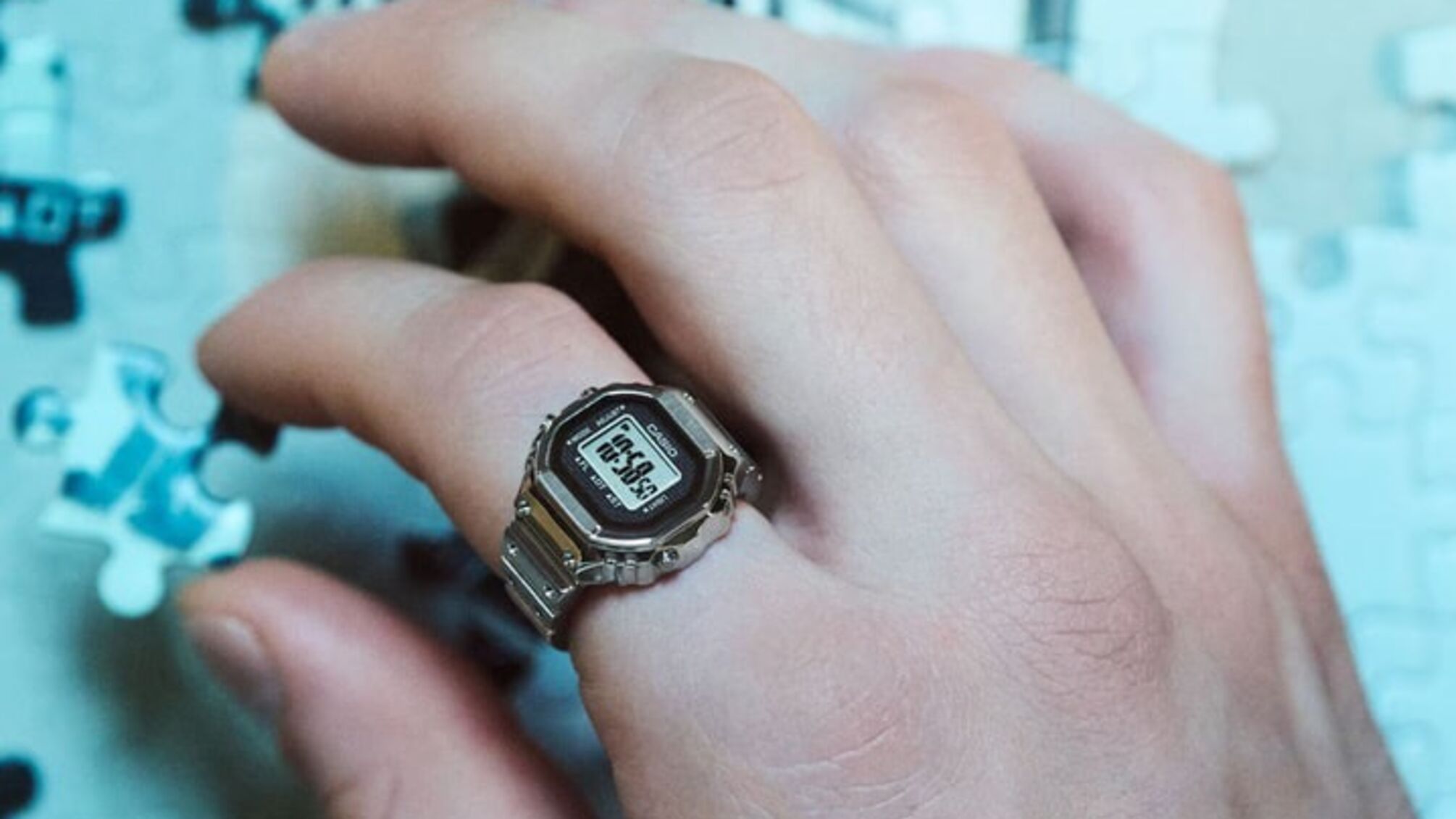 Casio представила революційні мініатюрні годинники Ring Watch у формі каблучки