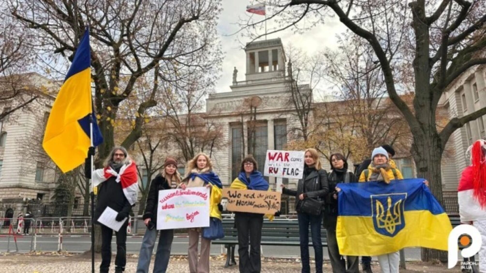 Как в Берлине митинг против ТЦК превратился в парад российских нарративов