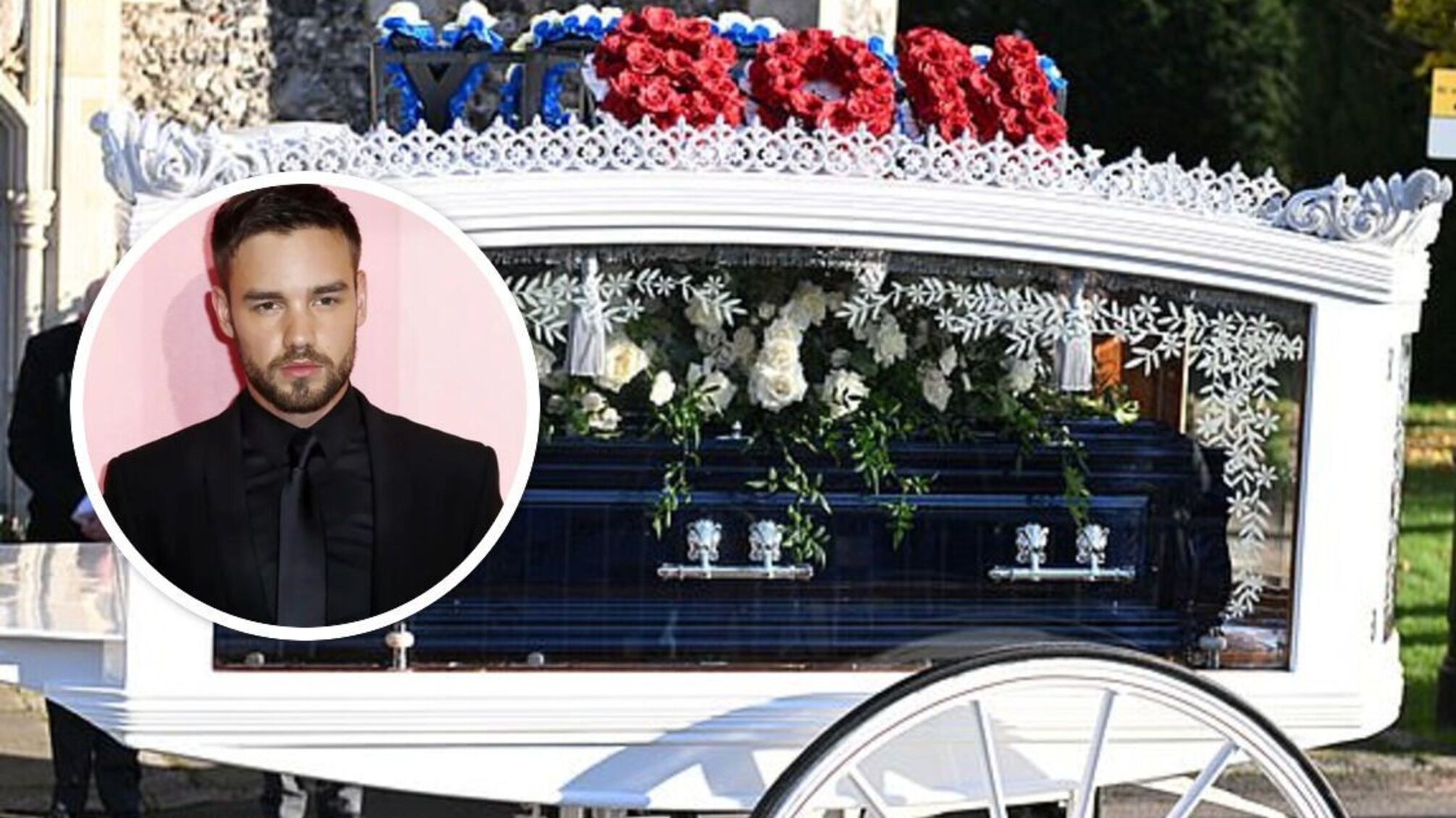 Колишні учасники One Direction і кохана Ліама Пейна прощаються з ним у церкві прямо зараз.