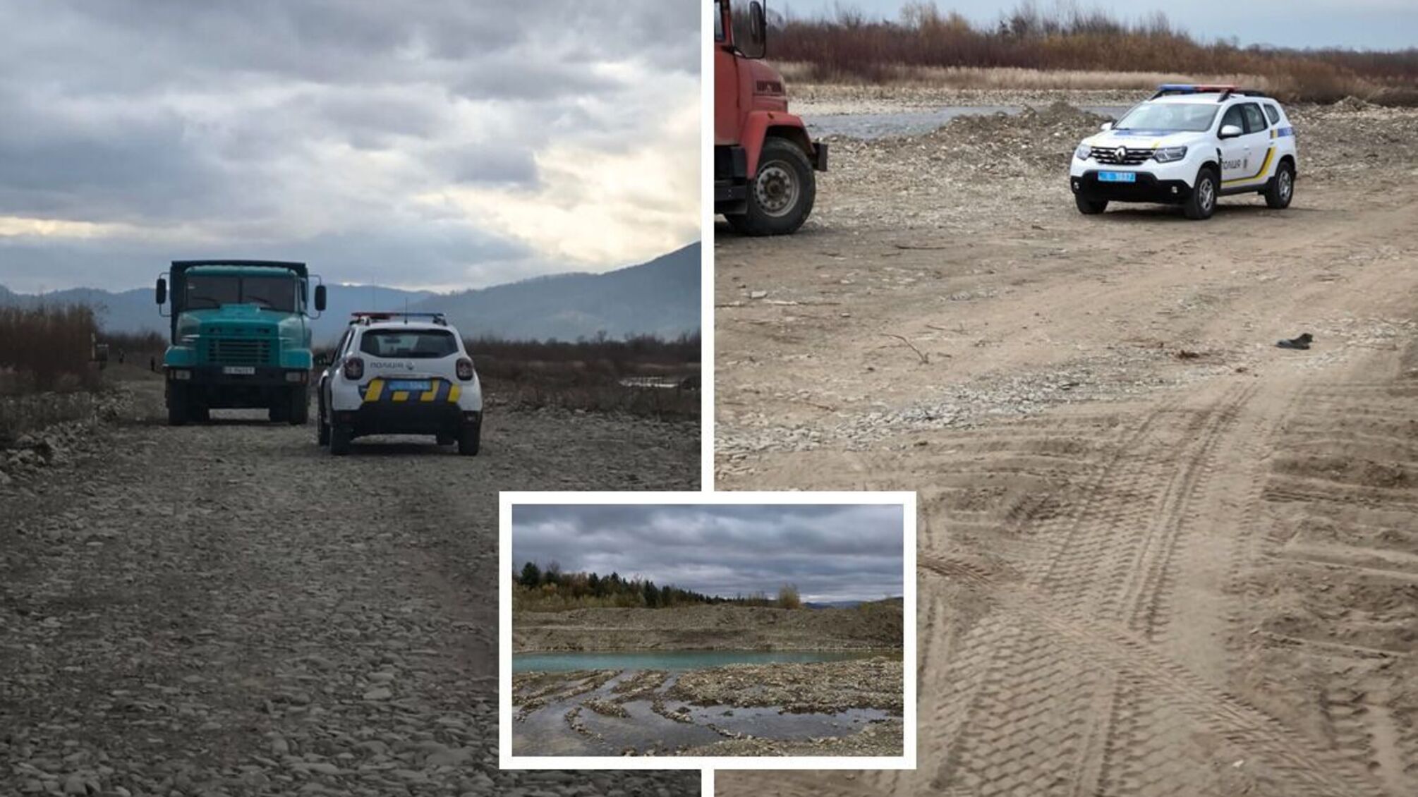 На Прикарпатті місцеві силовики продовжують блокування гравійного родовища і заводу