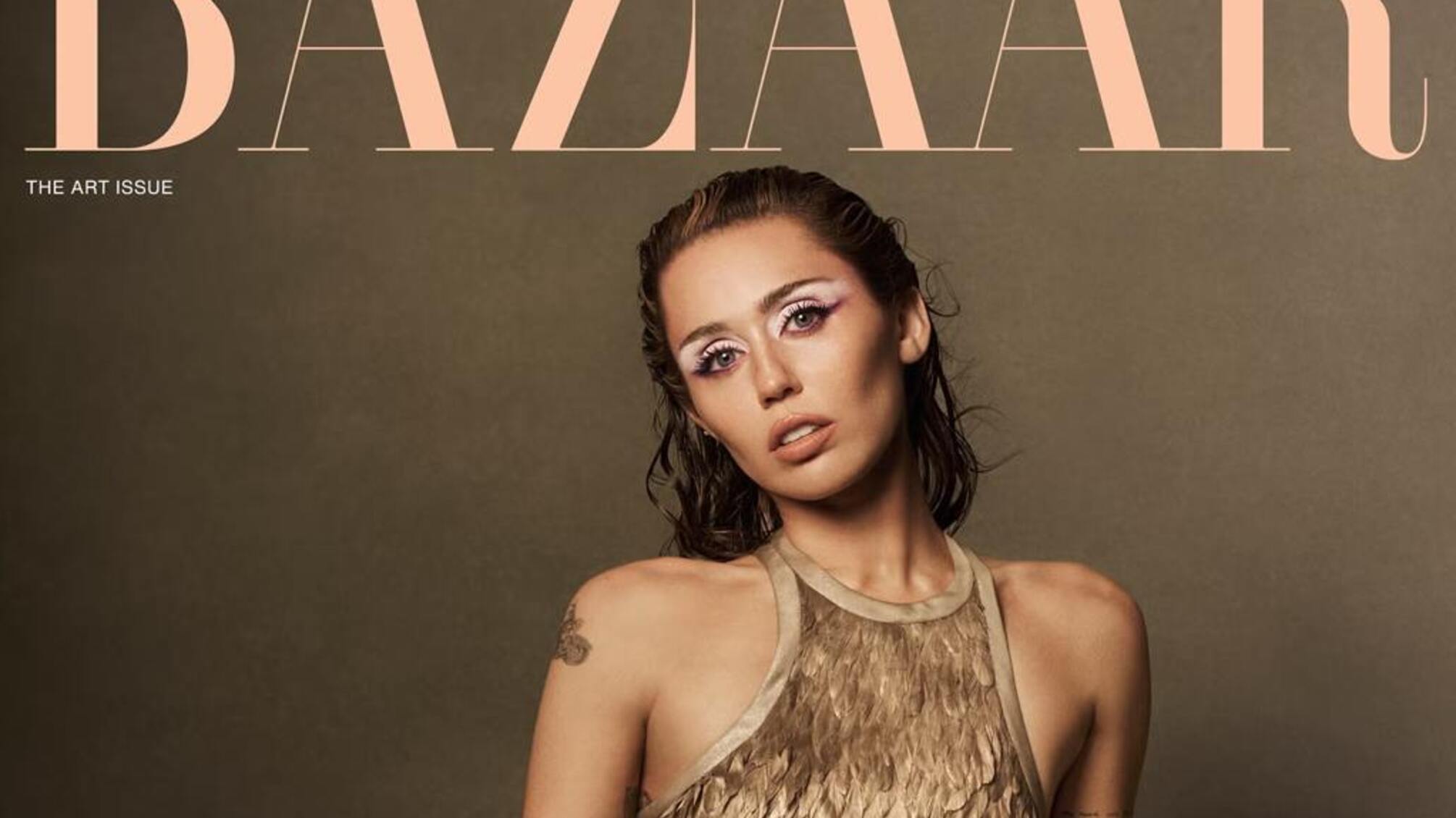 Майли Сайрус на обложке Harper’s Bazaar: Something Beautiful-новый альбом станет визуальным и психоделическим проектом