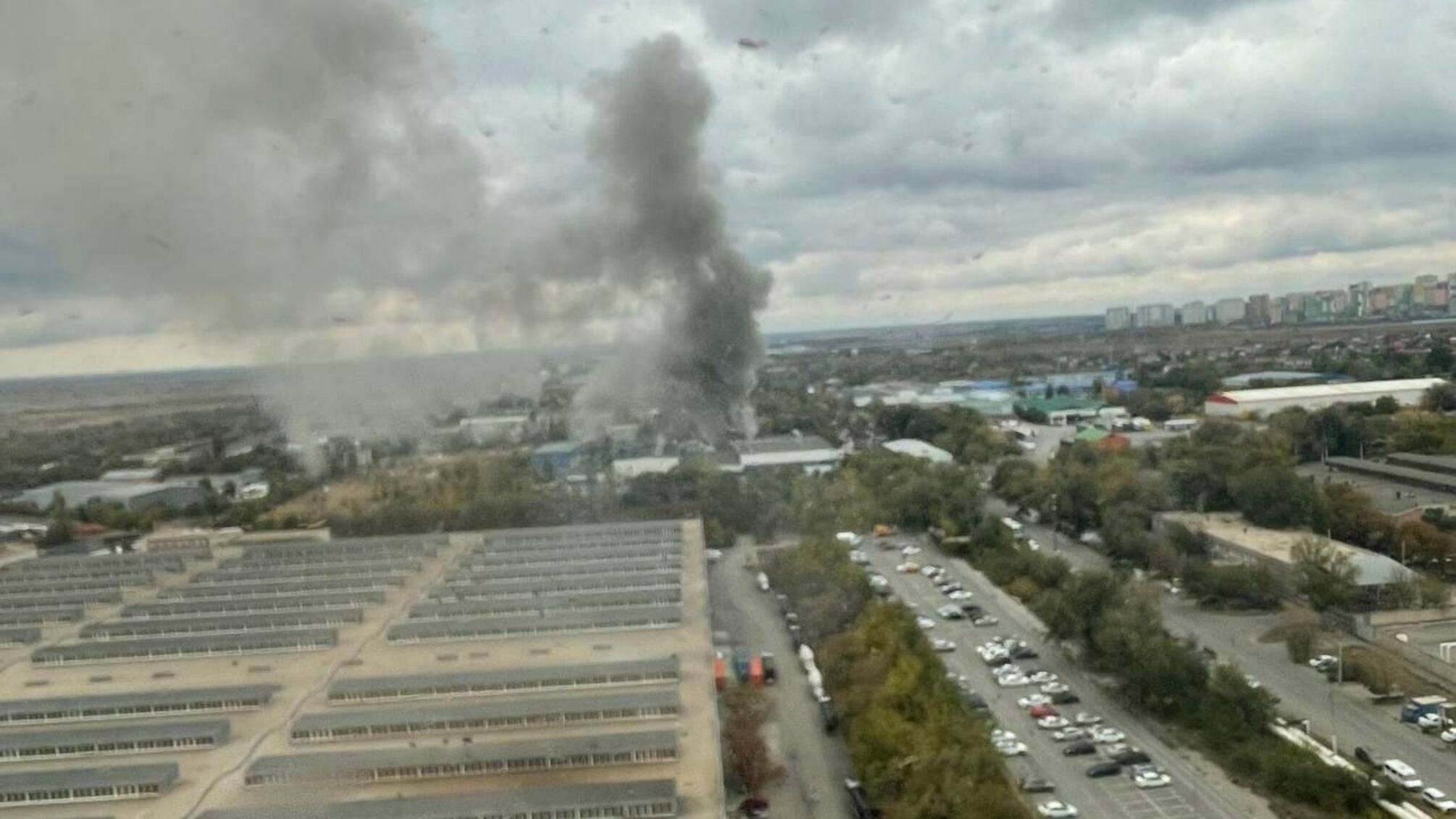 В России пожар