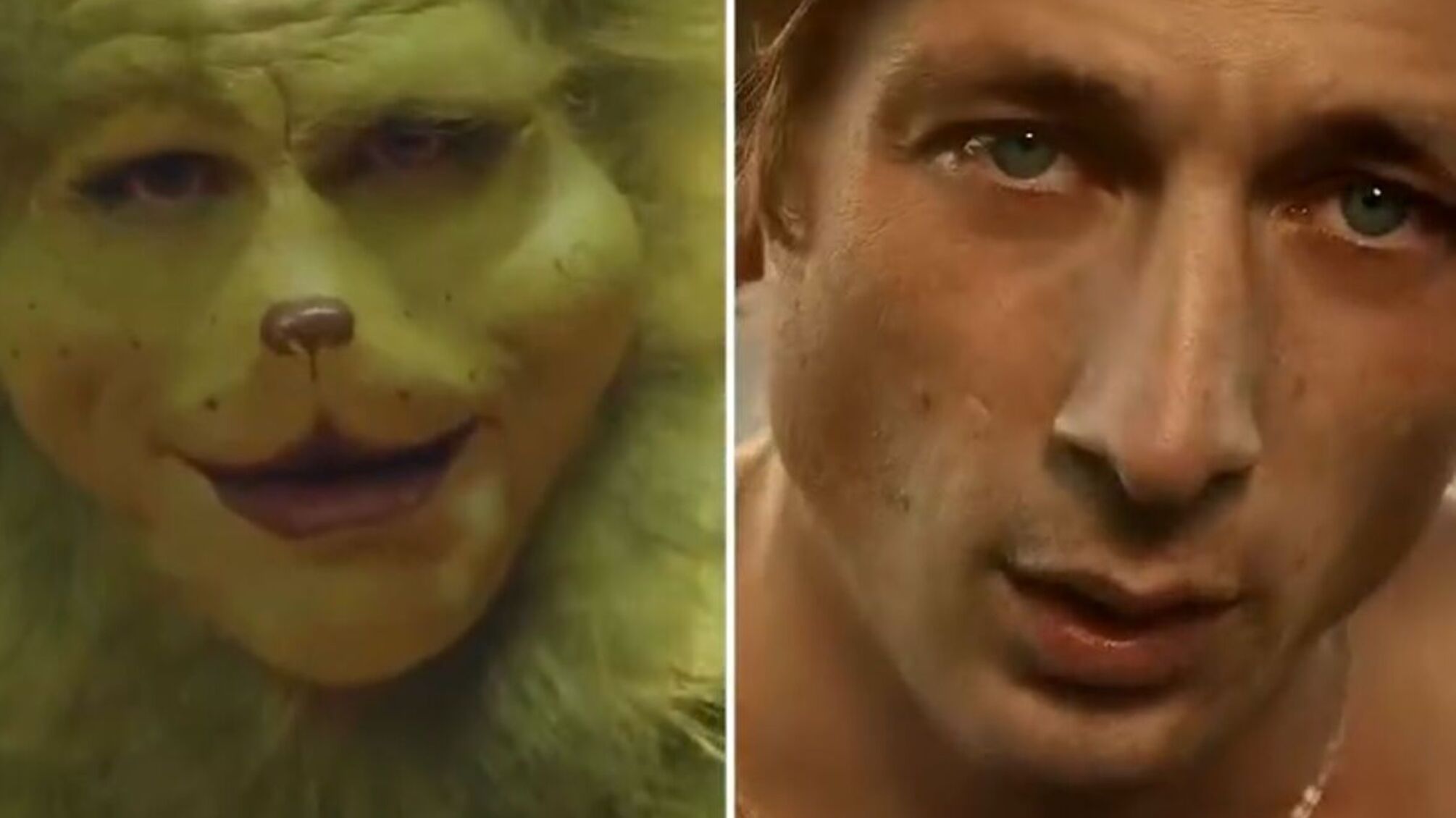 Пародия года: Гринч копирует культовую рекламу Calvin Klein с Джереми Алленом Уайтом