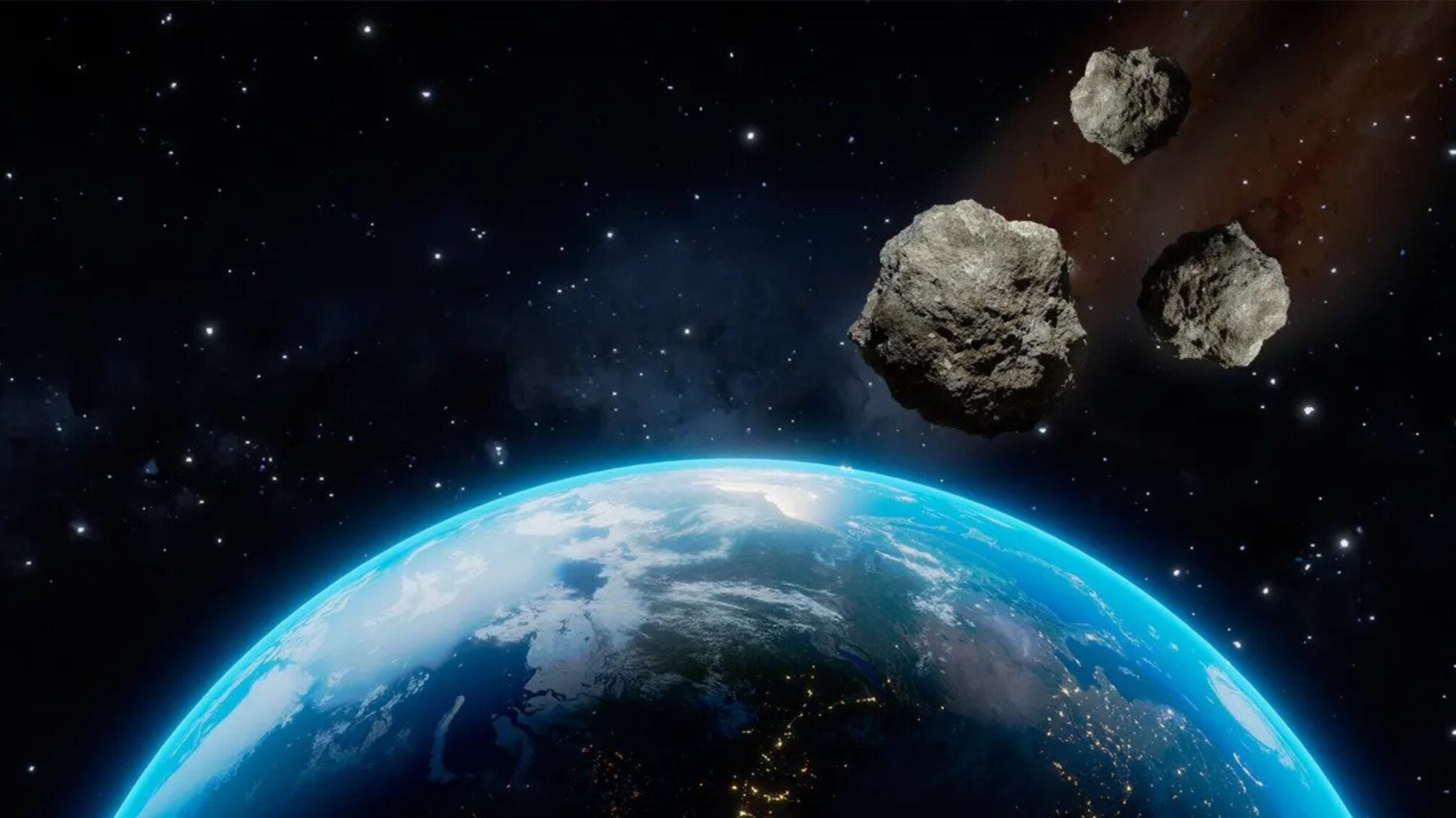 Земля, космос, астероїди